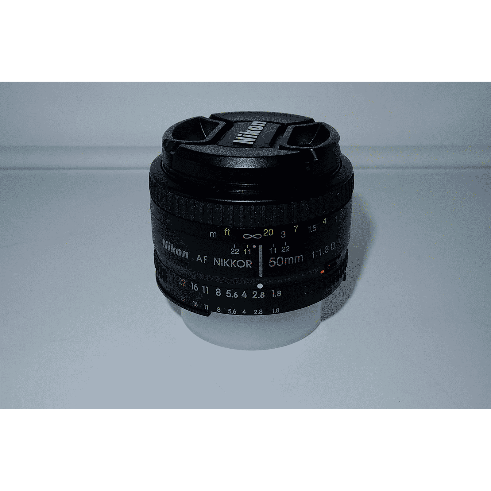 Nikon AF NIKKOR 50mm f/1.8 - f/22 Standard Prime Lens for Nikon F Mount (Manual Aperture Control)_6