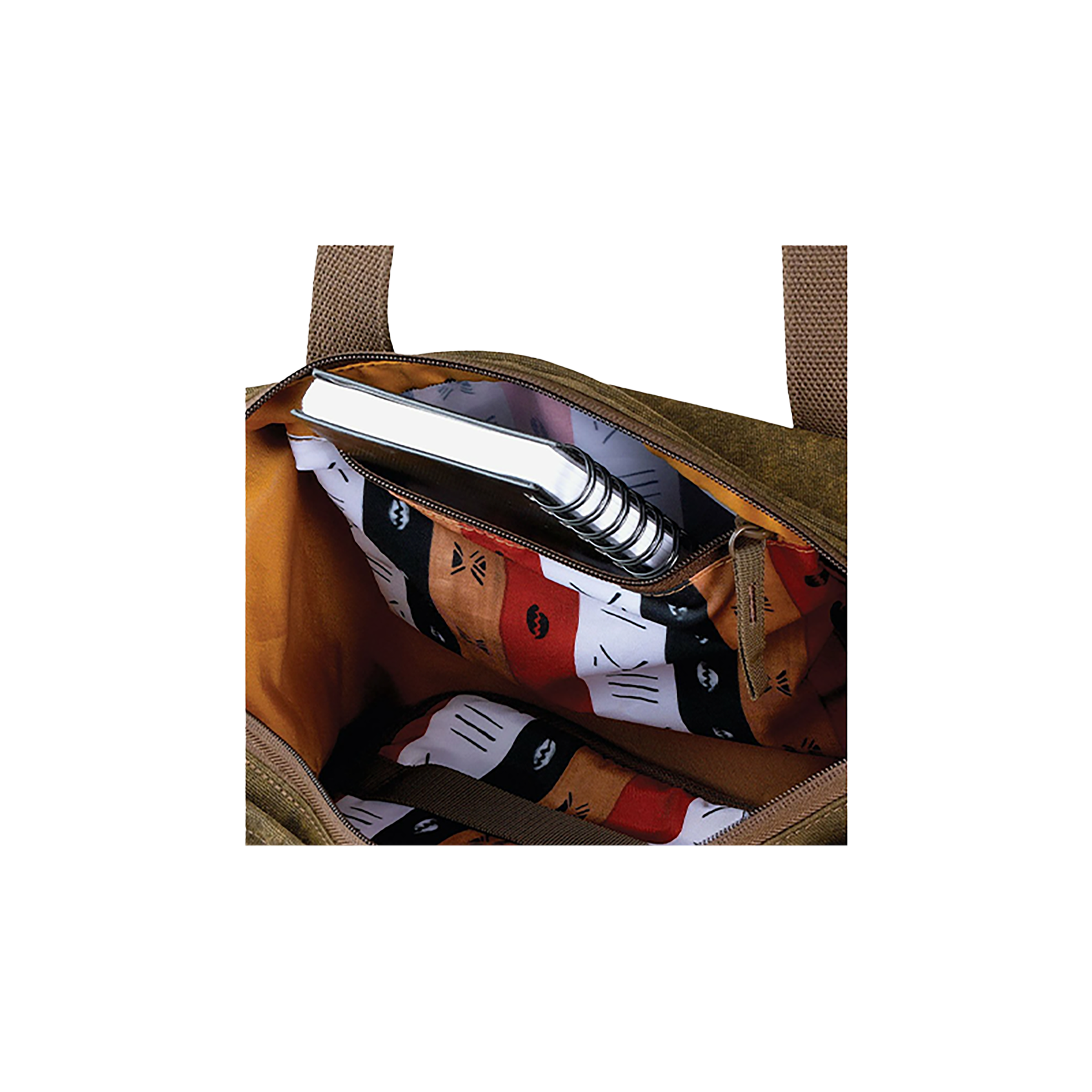 NATIONAL GEOGRAPHIC NGA8220 Tote Camera Bag for DSLR (One Halfway Modular Divider, Brown)_7