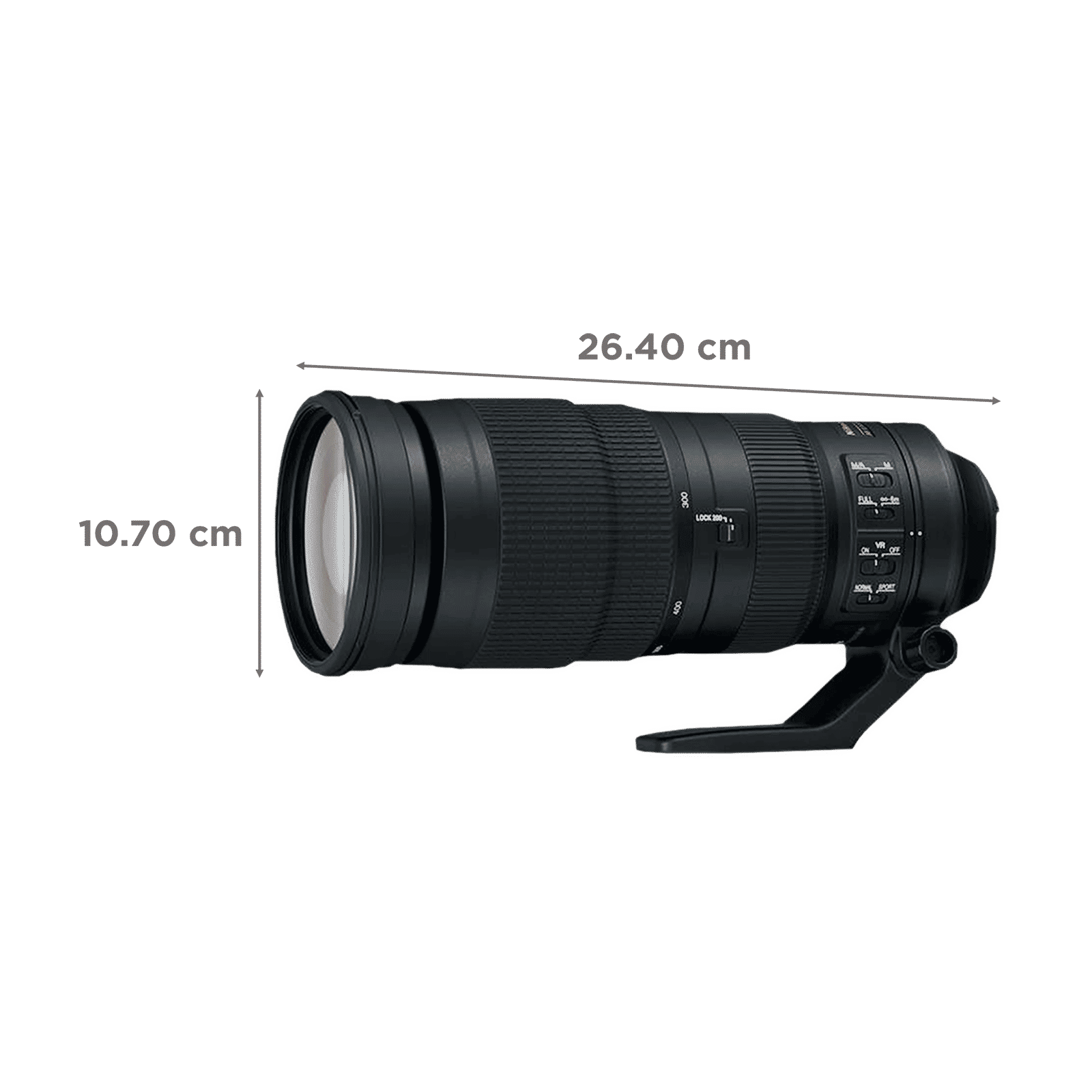Nikon AF-S NIKKOR 200-500mm f/5.6 - f/32 Telephoto Zoom Lens for Nikon F Mount (Autofocus)_2