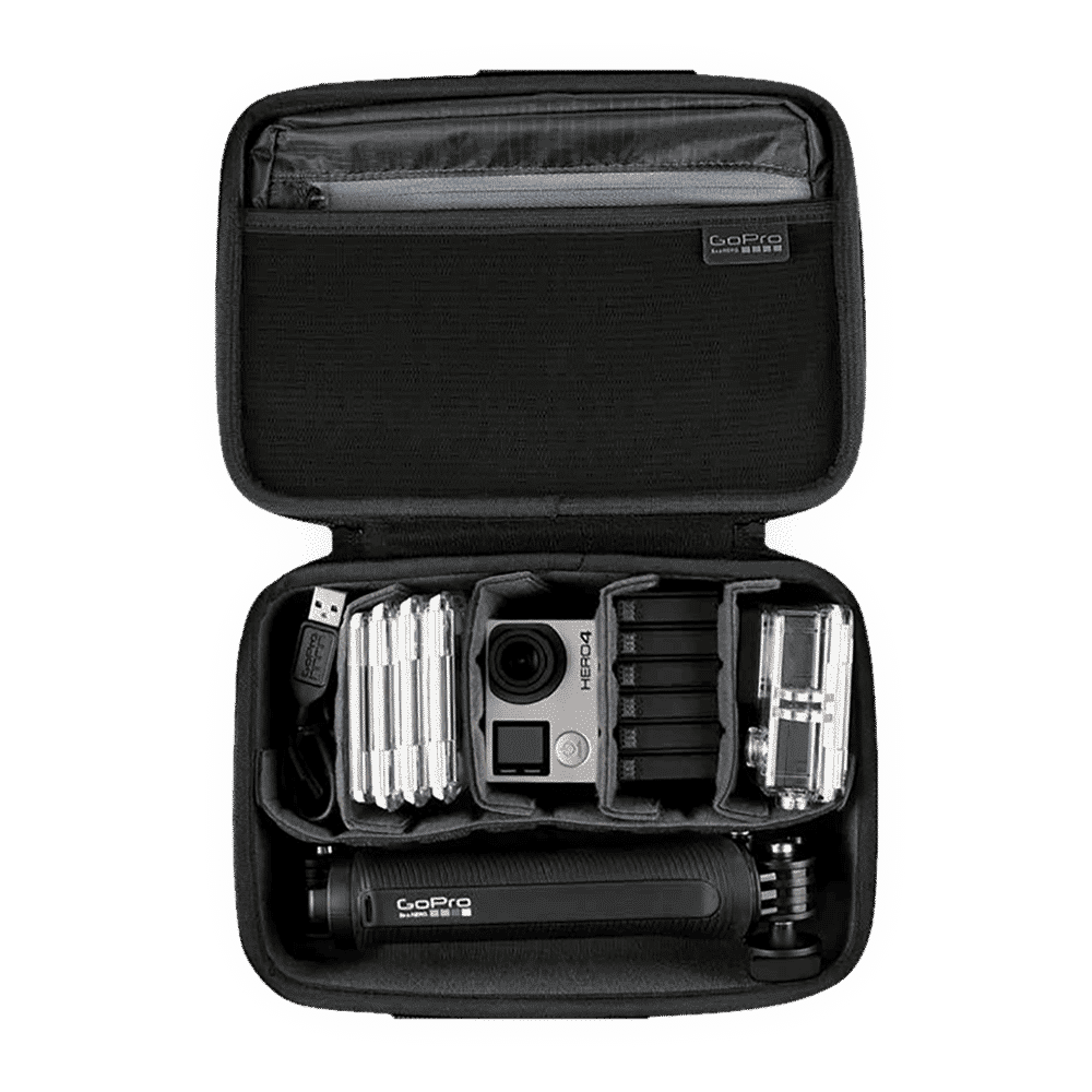 GoPro ABSSC-001 Water Resistant Camera Pouch for Action Camera (Padded Interior Protects, Black)_6