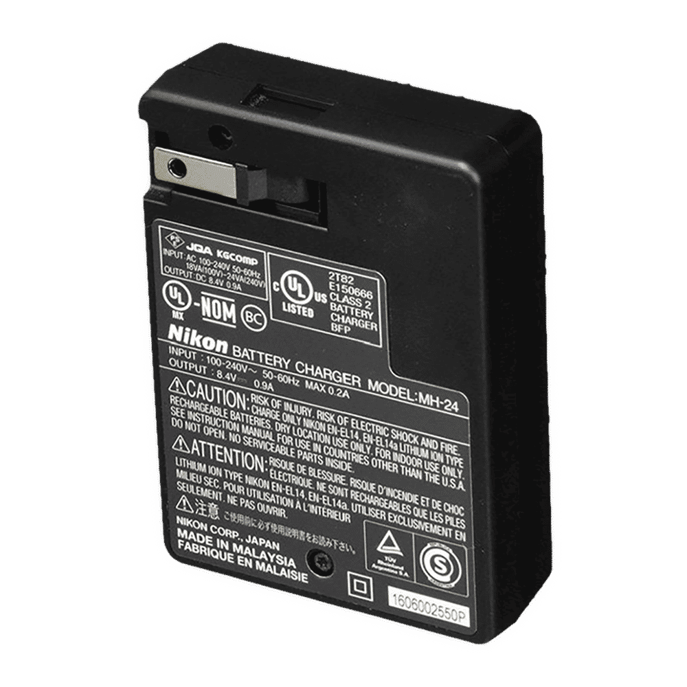 Nikon MH-24 Camera Battery Charger for EN-EL14 and EN-EL14a (Highly Durable)_3