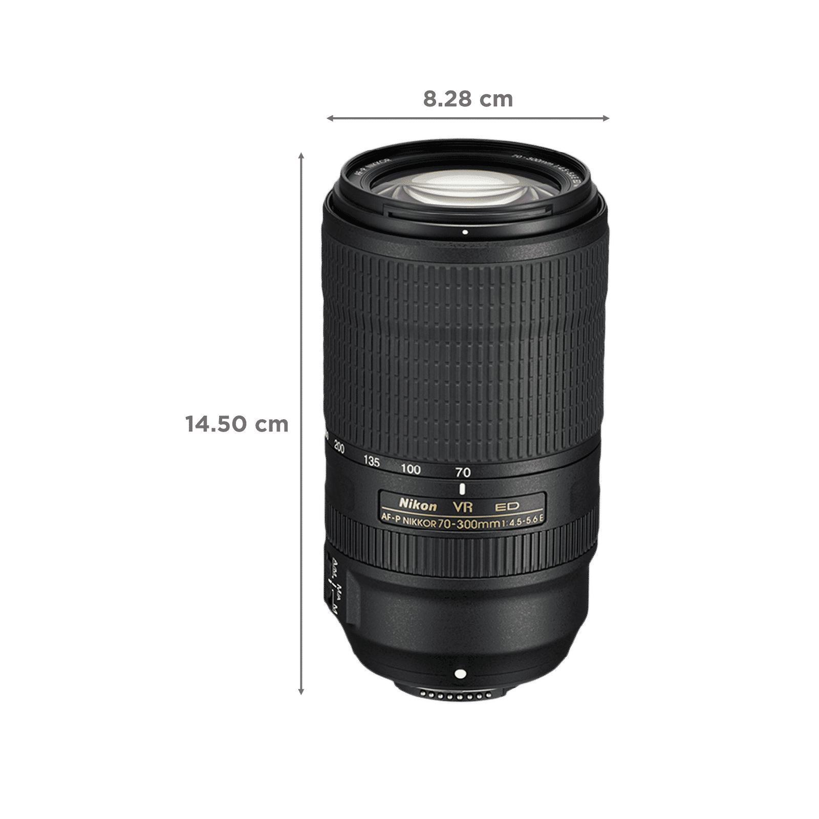 Nikon AF-P NIKKOR 70-300mm f/4.5 - f/5.6 Telephoto Zoom Lens for Nikon F Mount (Near Silent Stepping Motor)_2