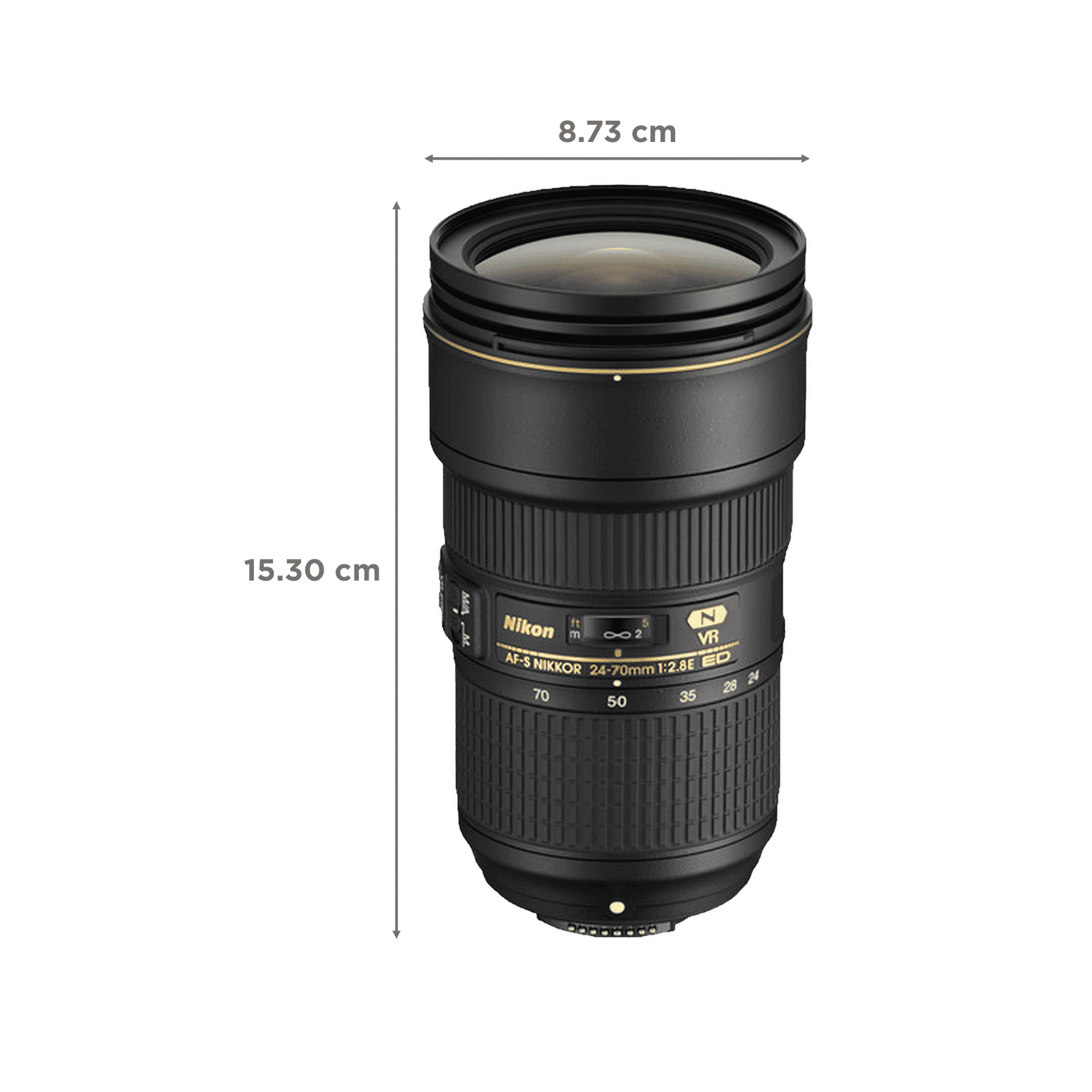 Nikon AF-S NIKKOR 24-70mm f/2.8 - f/22 Standard Zoom Lens for Nikon F Mount (Autofocus)_2
