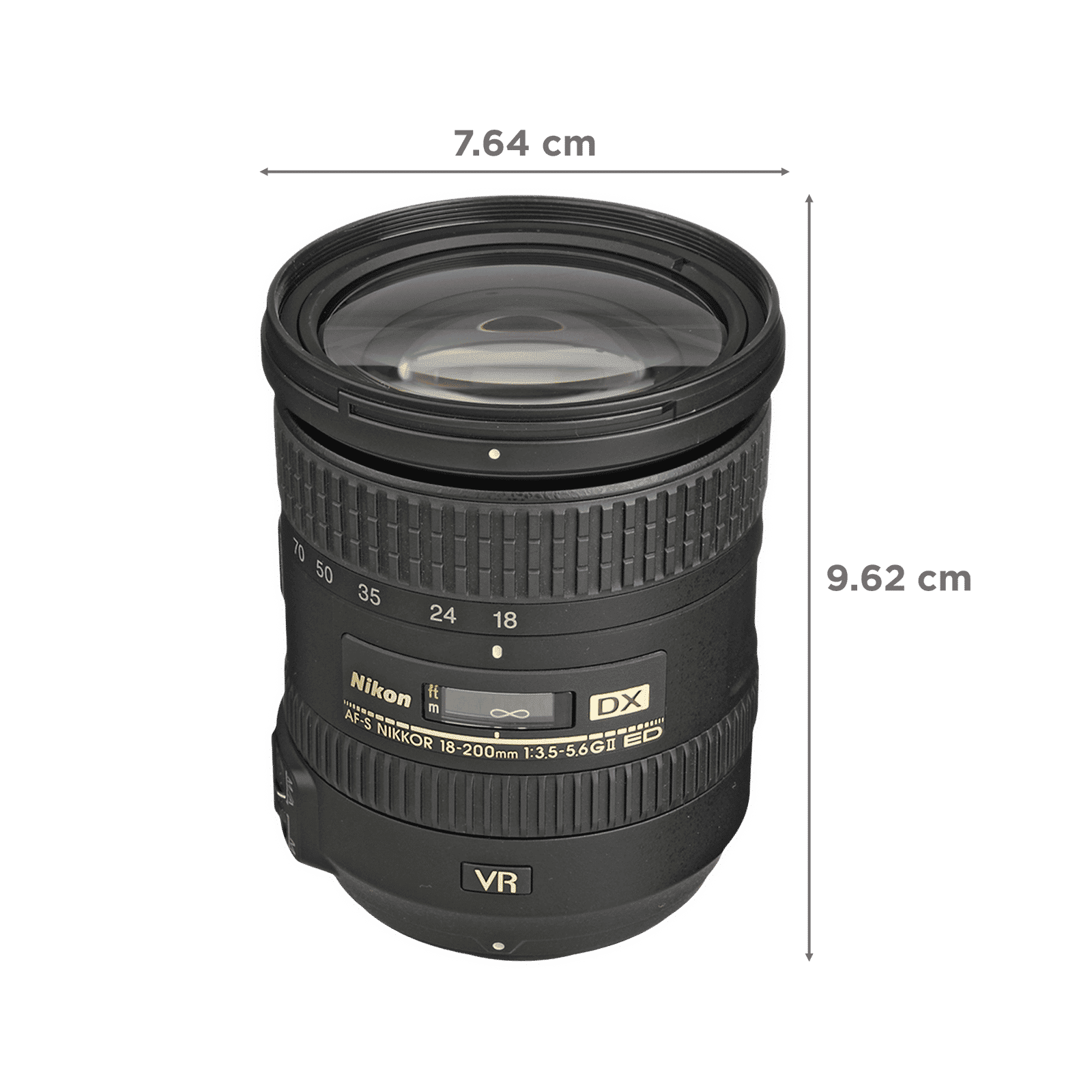 Nikon AF-S DX NIKKOR 18-200mm f/3.5 - f/5.6 Telephoto Zoom Lens for Nikon F Mount (VR II Image Stabilization)_2