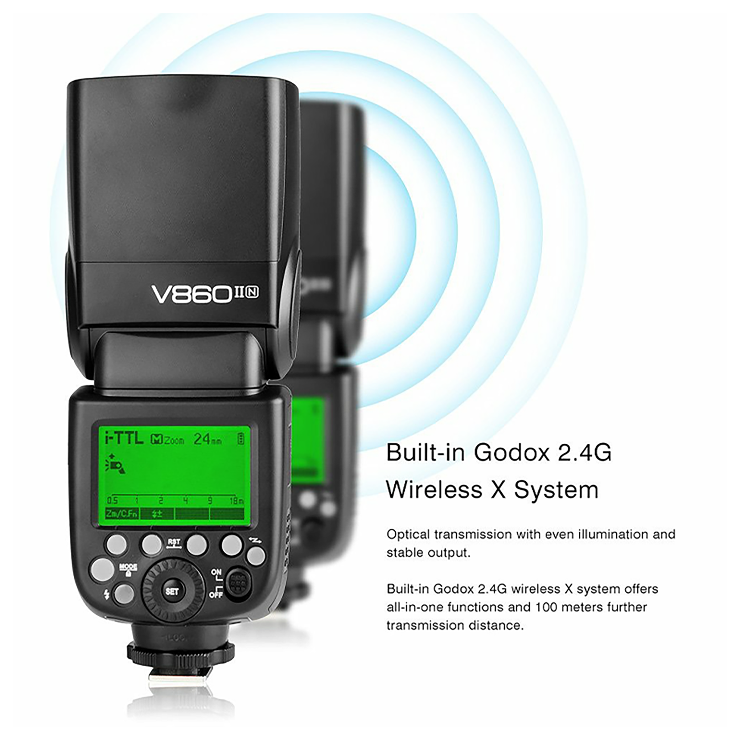Godox V860IIN Flash Speedlite for Nikon (2.4G Wireless X System)_5