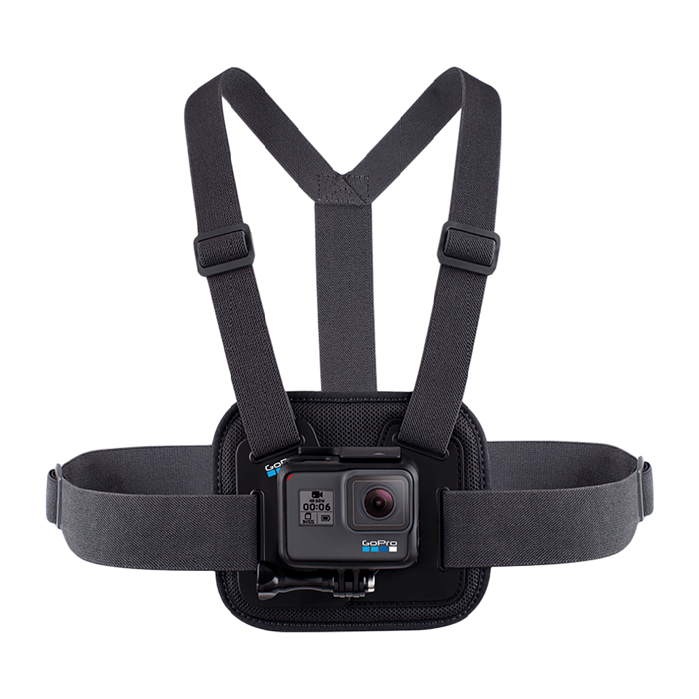 GoPro Chest Mount for Camera (Lightweight, Black)_1