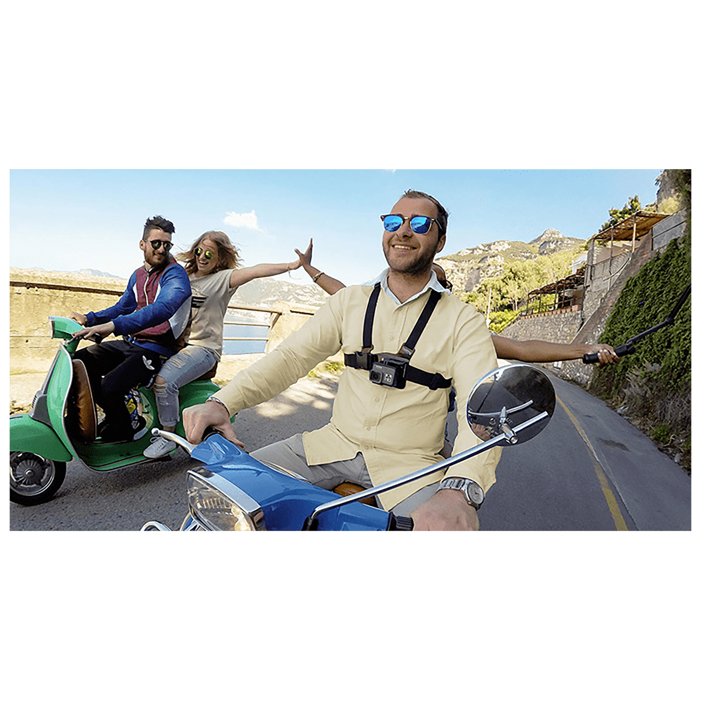 GoPro Chest Mount for Camera (Lightweight, Black)_4