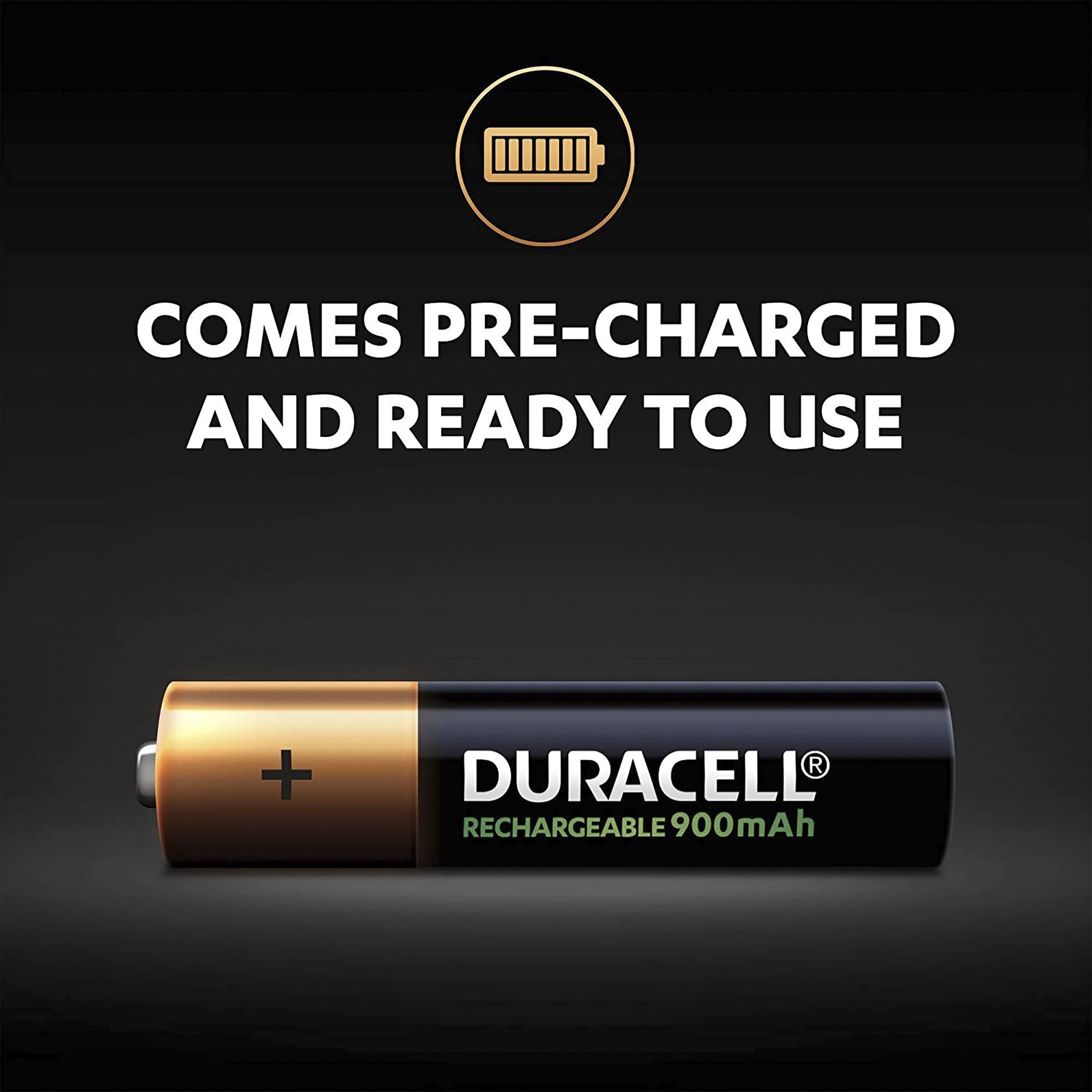 DURACELL Recharge Ultra 900 mAh Alkaline AAA Battery (Pack of 4)_4