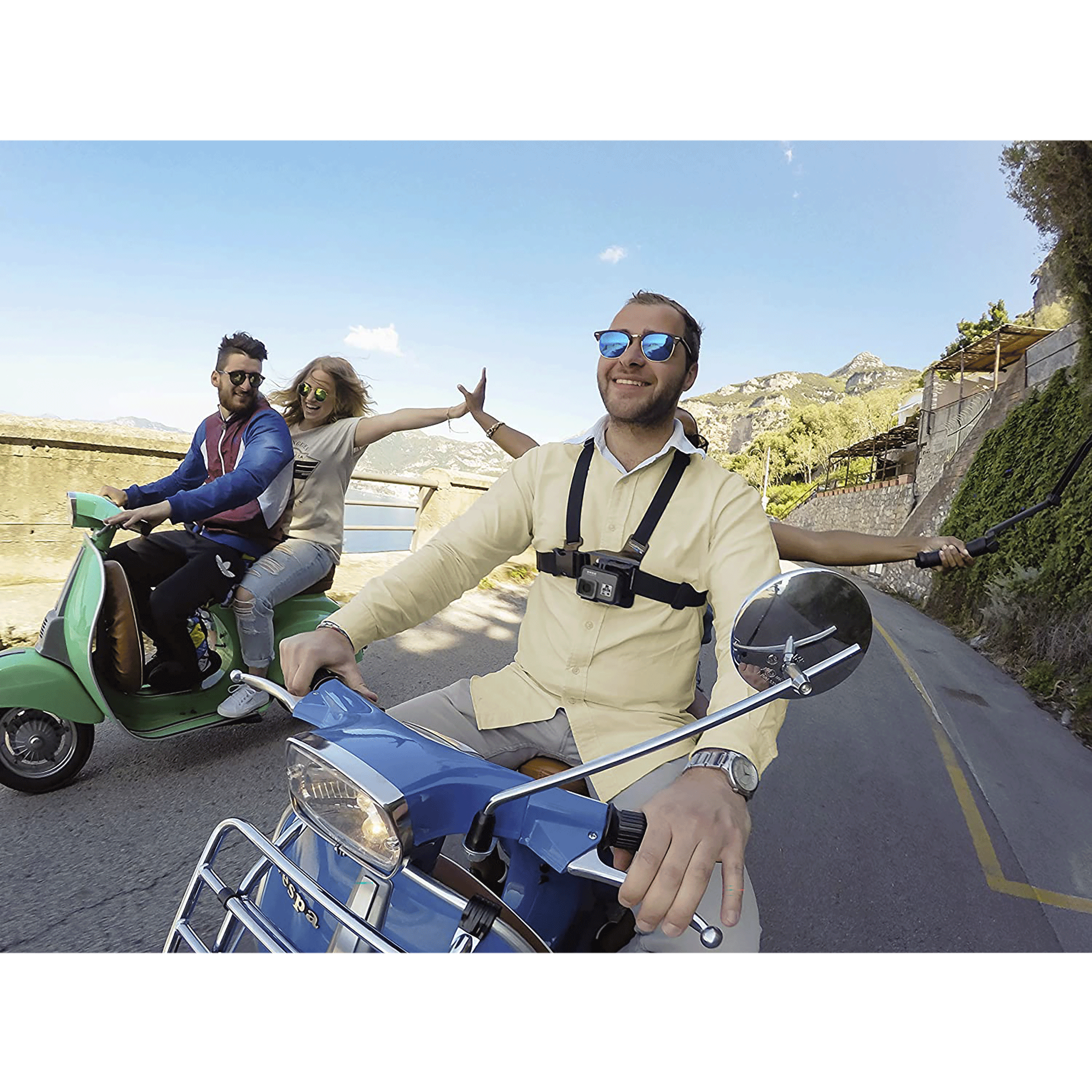 GoPro Sports Mounting Kit for Camera (Immersive Hands-Free Footage, Black)_8