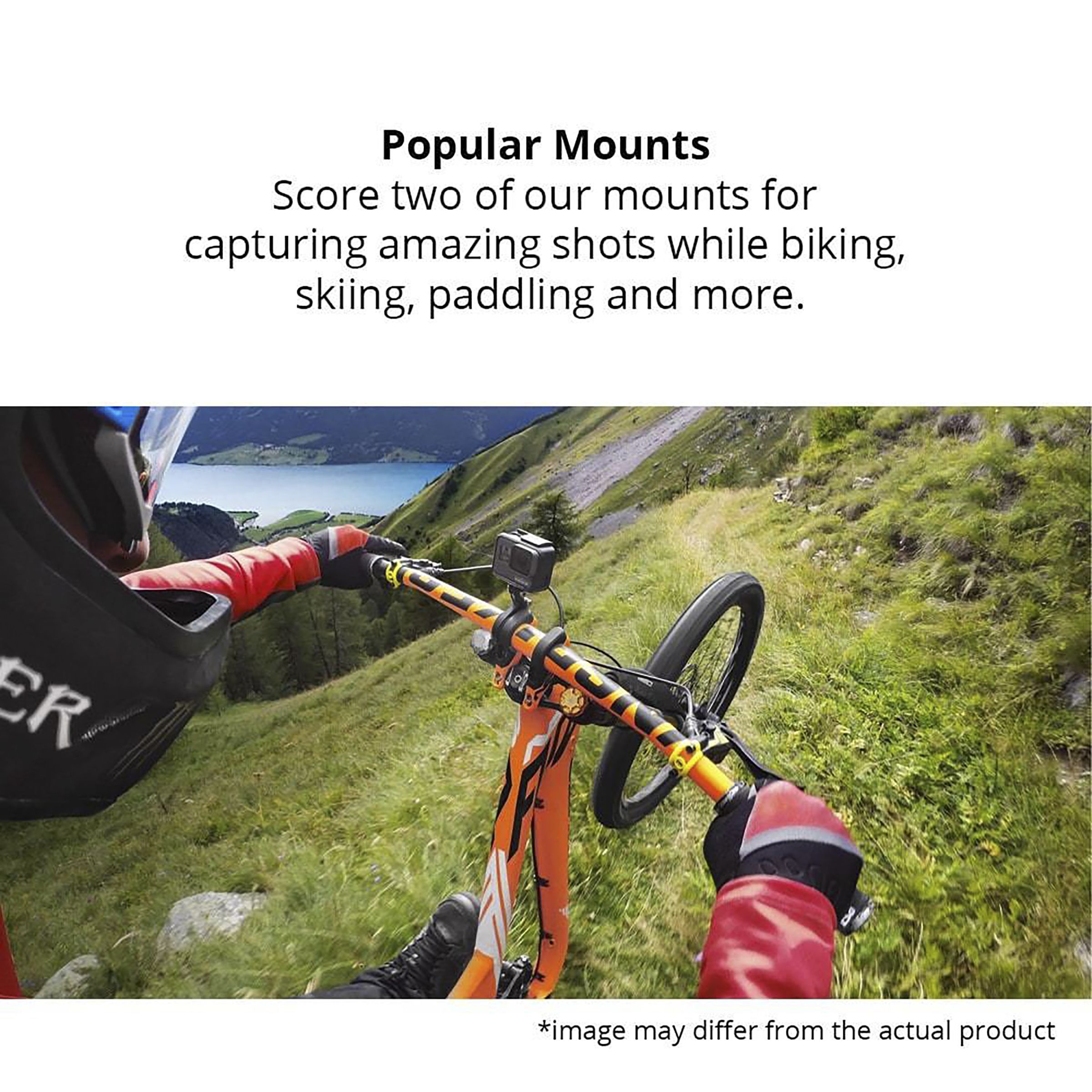 GoPro Sports Mounting Kit for Camera (Immersive Hands-Free Footage, Black)_10