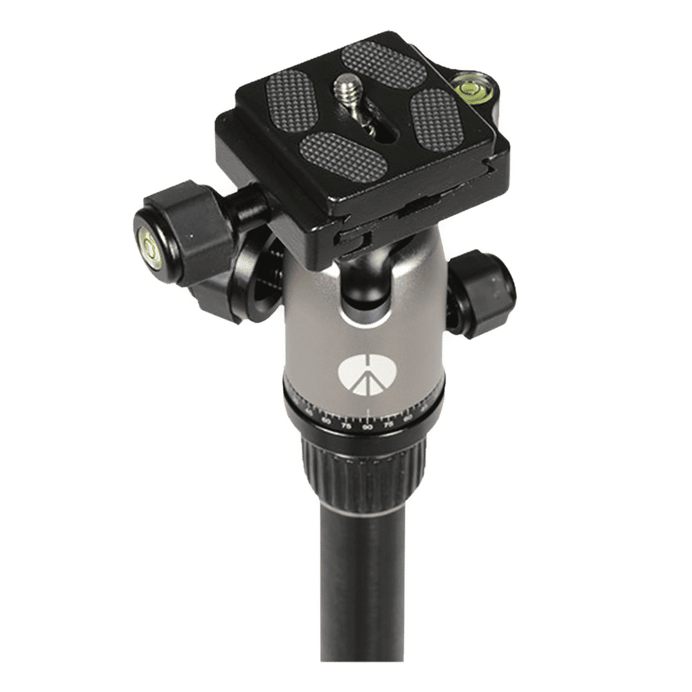 Manfrotto Element 143cm Adjustable Tripod for Camera (360 Degree Panoramic Rotation, Grey)_4