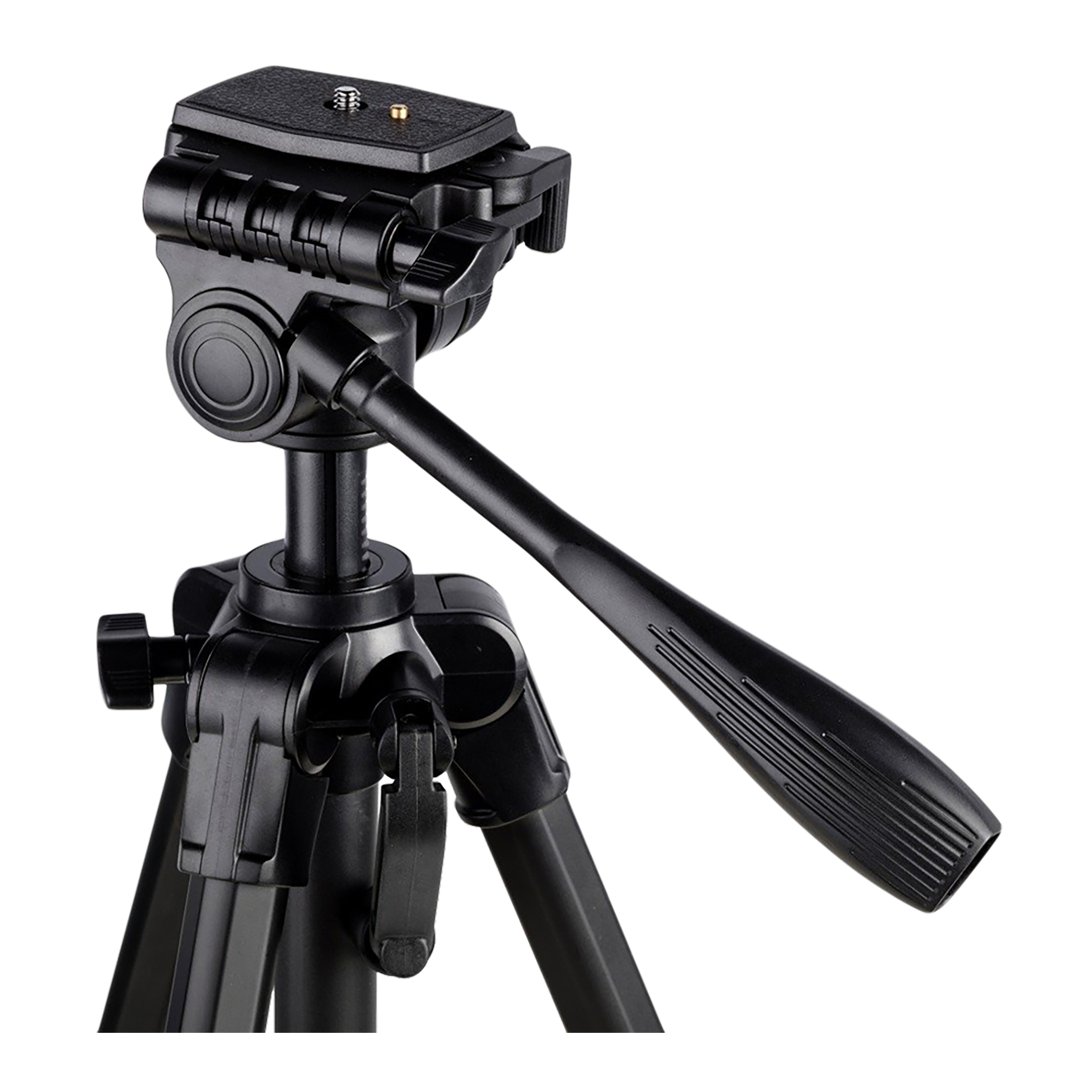 National Geographic 153cm Adjustable Tripod for Camera (3 Way Pan Head, Black)_4