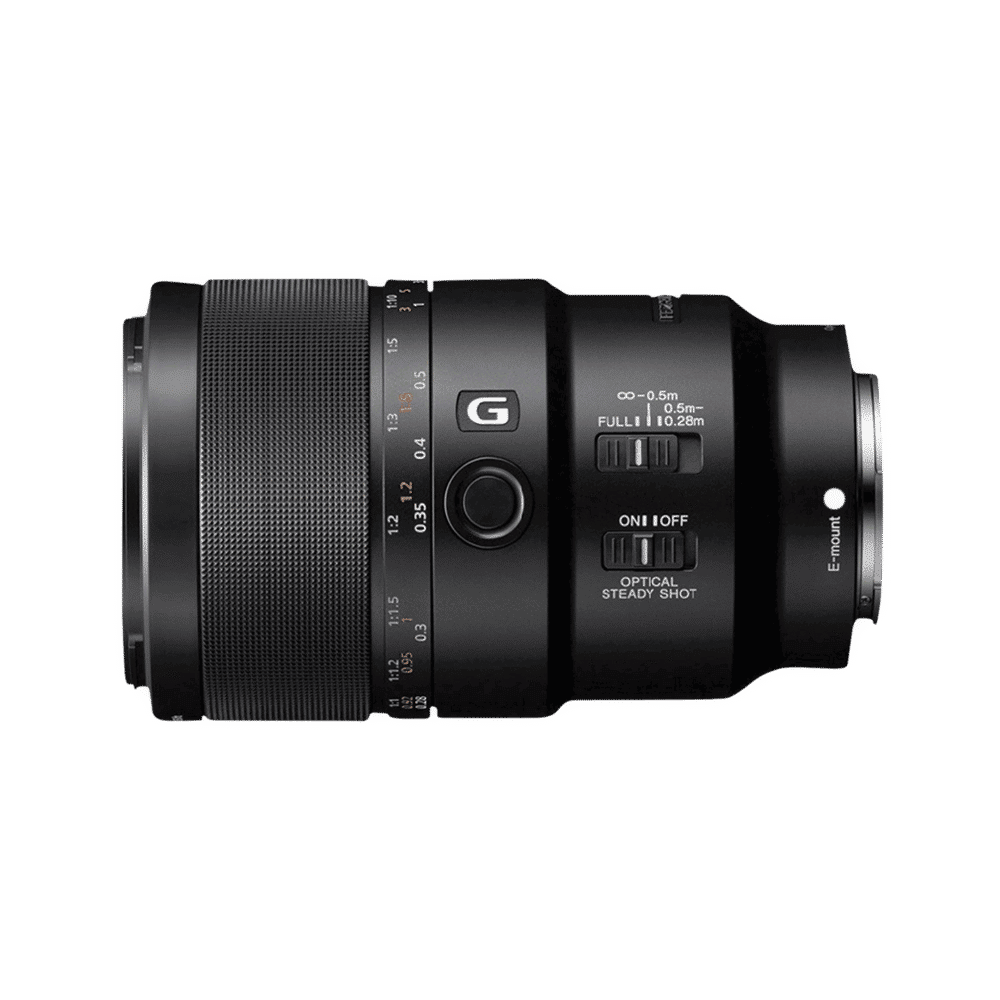 SONY 90mm f/2.8 - f/22 Macro Zoom Lens for SONY E Mount (Dust & Moisture Resistant)_1