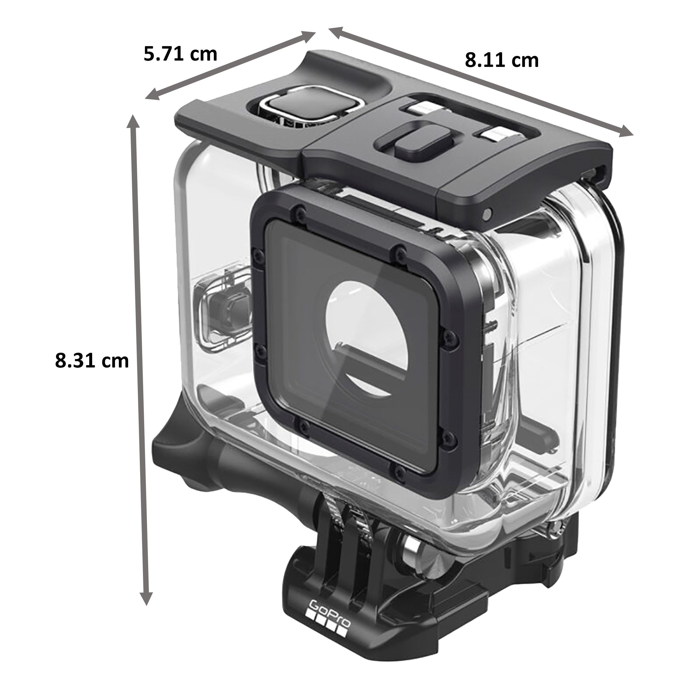 GoPro Super Suit for Hero5 Camera Cover (AADIV-001, Transparent)_2