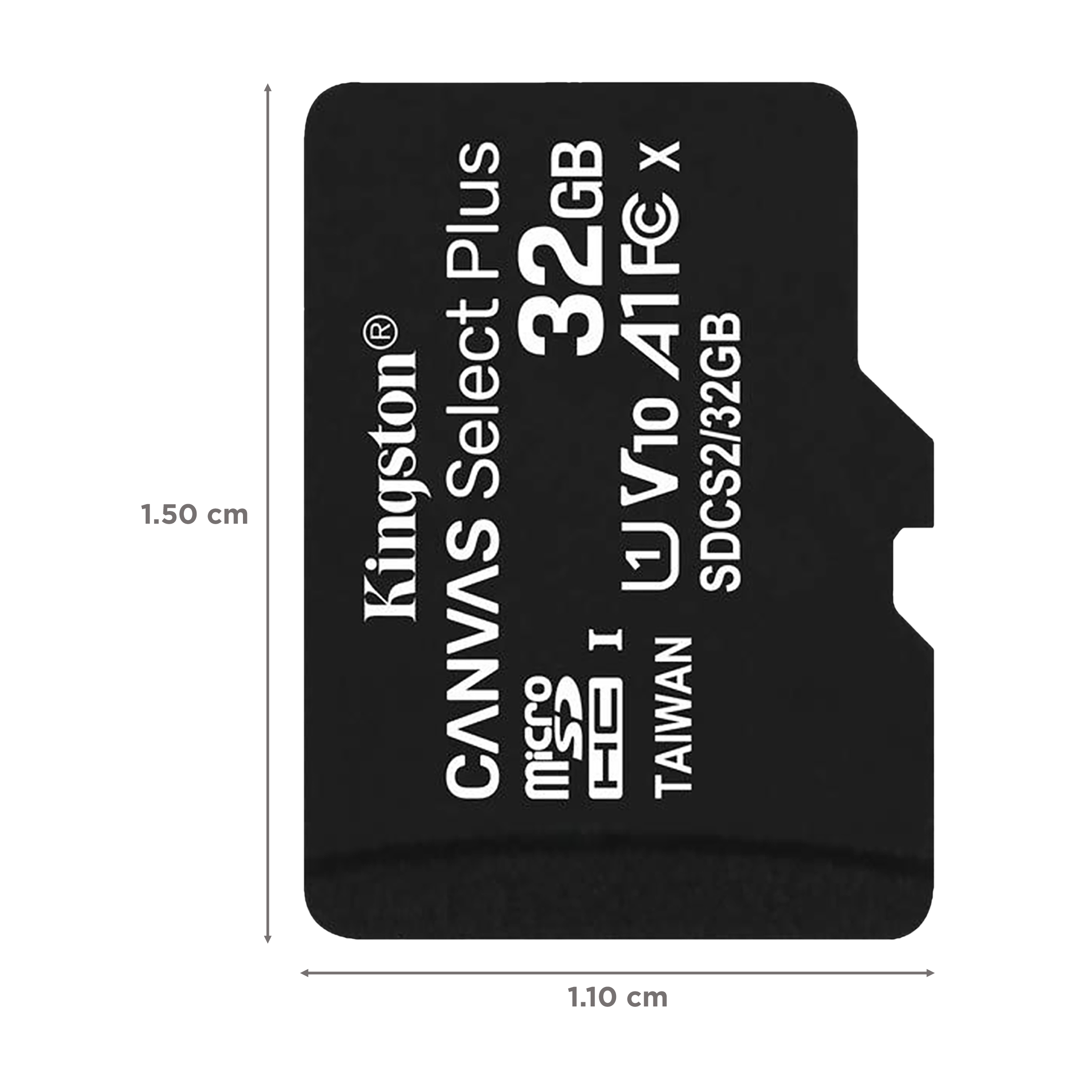 Kingston Canvas Select Plus MicroSDHC 32GB Class 10 100MB/s Memory Card_2