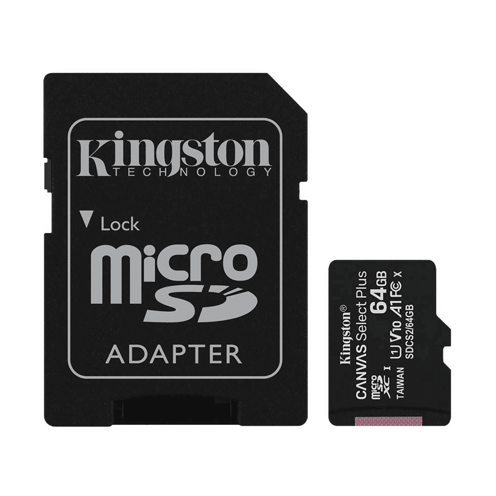 Kingston Canvas Select Plus MicroSDXC 64GB Class 10 100MB/s Memory Card Kingston Canvas Select Plus MicroSDXC 64GB Class 10 100MB/s Memory Card_1