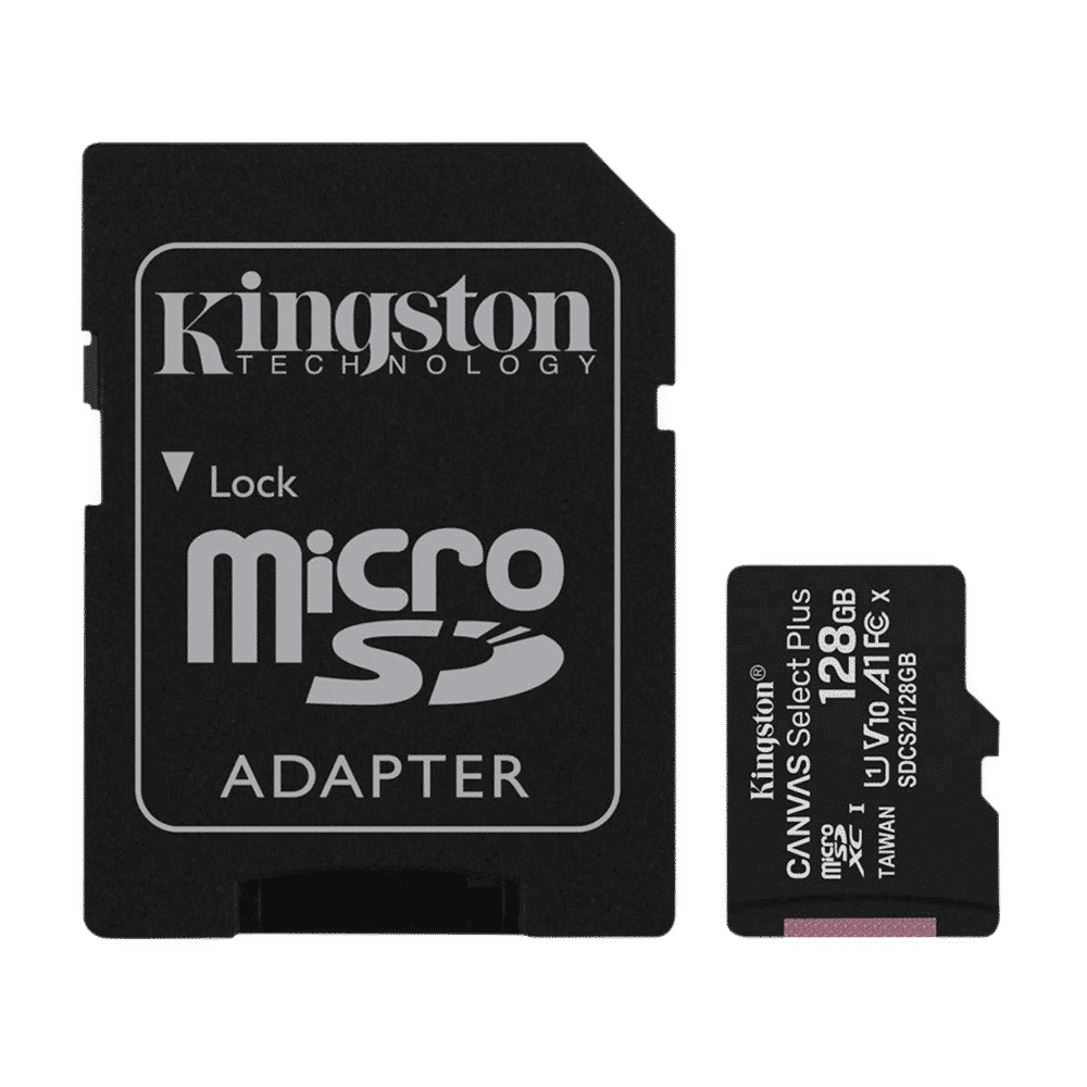 Kingston Canvas Select Plus MicroSDXC 128GB Class 10 100MB/s Memory Card_1