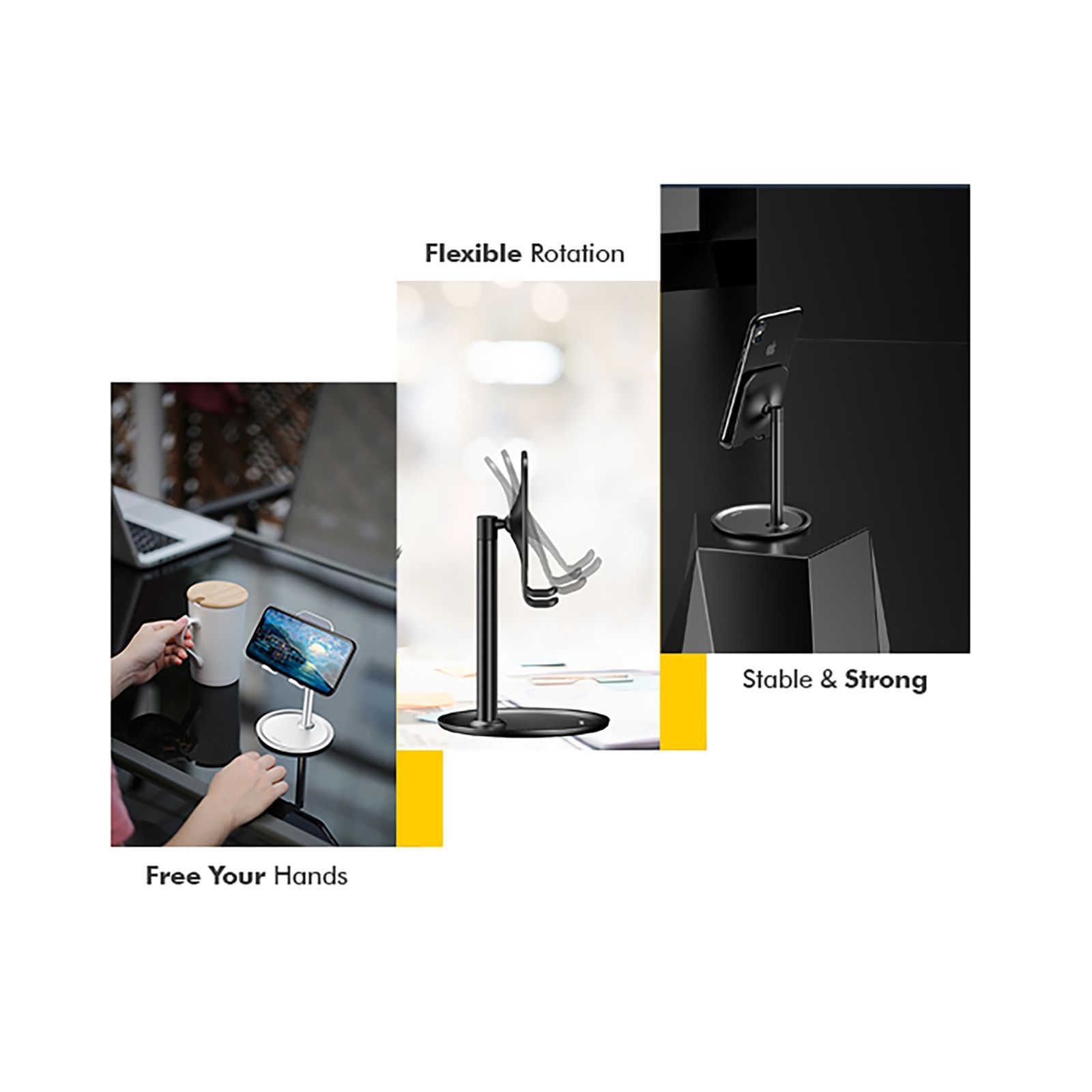 in base Desktop Mount (Dphoneholder, Black) in base Desktop Mount (Dphoneholder, Black)_6
