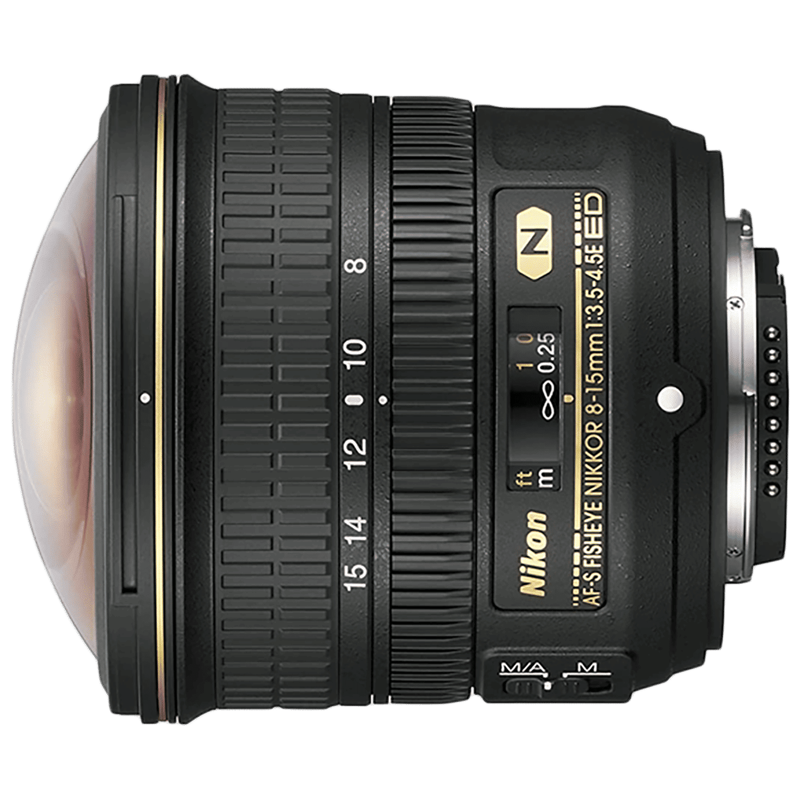 Nikon AF-S NIKKOR 8-15mm f/3.5 - f/4.5 Fisheye Zoom Lens for Nikon F Mount (Autofocus)_12