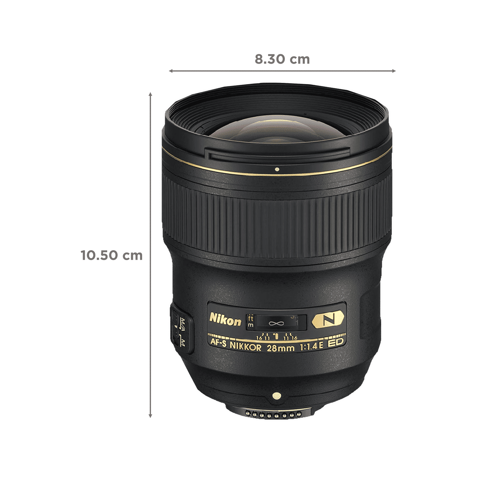 Nikon AF-S NIKKOR 28mm f/1.4 - f/16 Wide-Angle Prime Lens for Nikon F Mount (Autofocus)_2