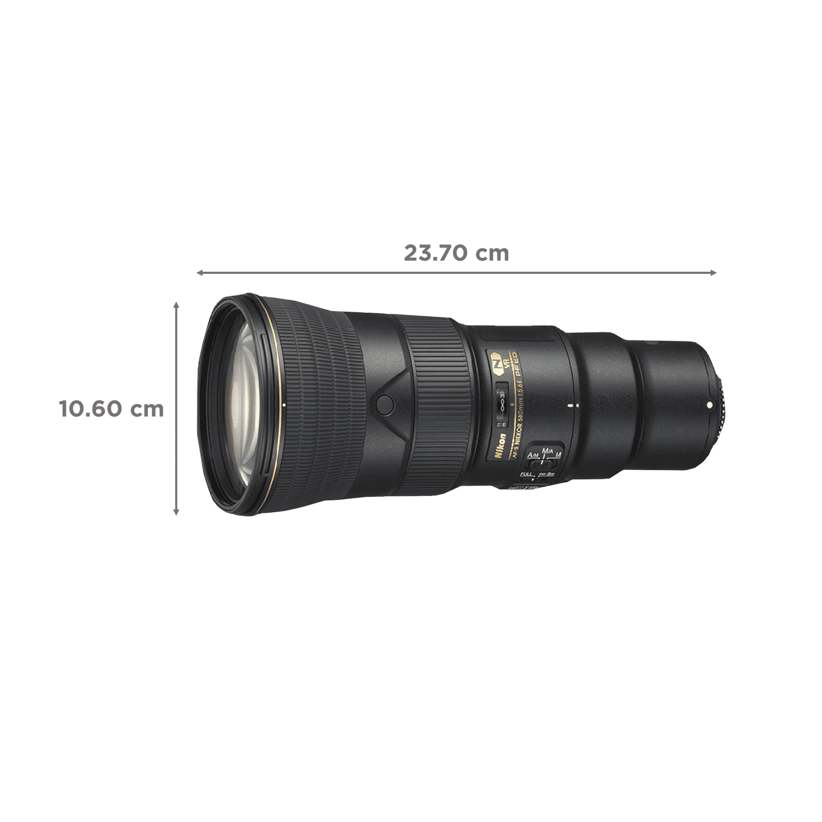 Nikon AF-S NIKKOR 500mm f/5.6 - f/32 Telephoto Prime Lens for Nikon F Mount (Silent Wave Motor)_2