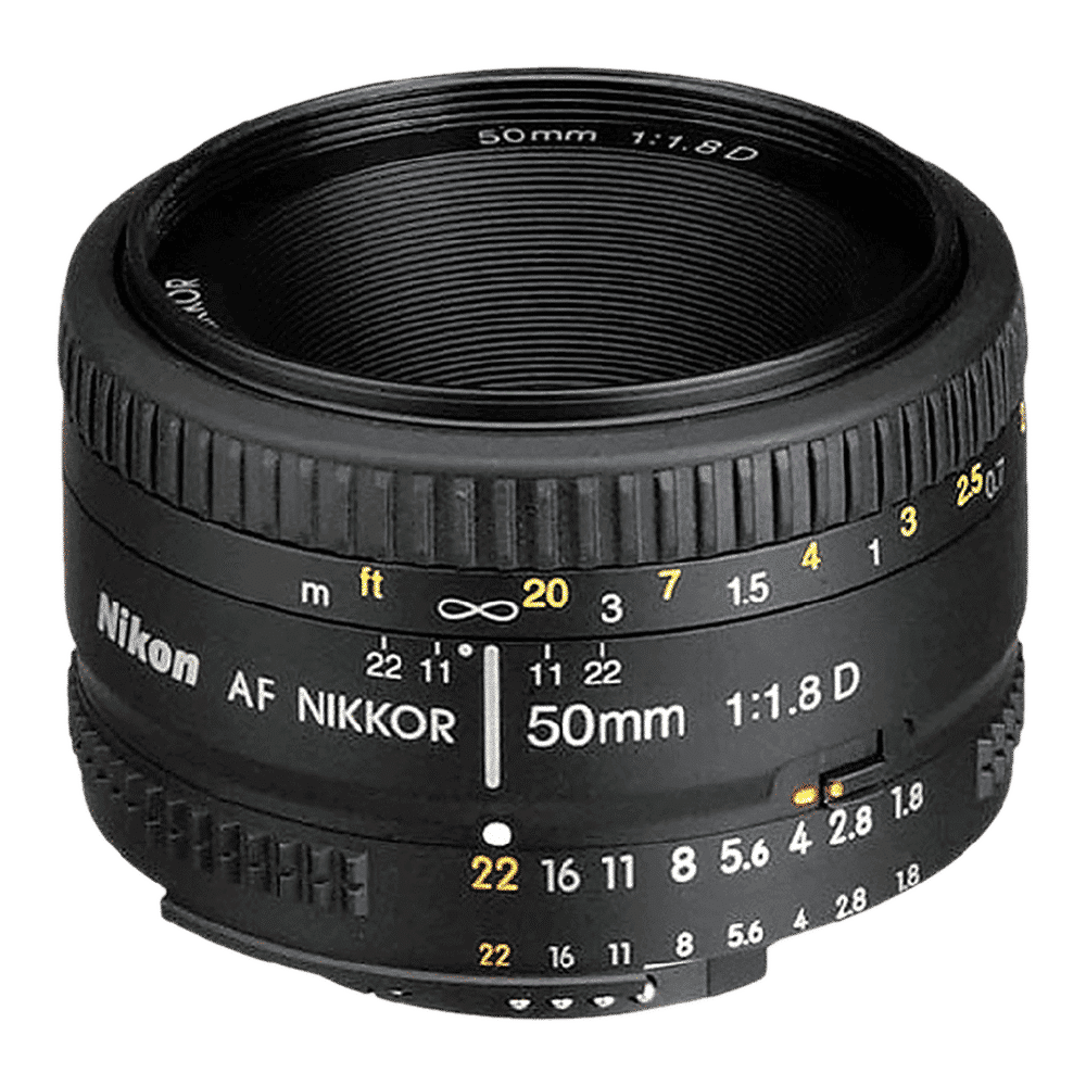 Nikon AF NIKKOR 50mm f/1.8 - f/22 Standard Prime Lens for Nikon F Mount (Manual Aperture Control) Nikon AF NIKKOR 50mm f/1.8 - f/22 Standard Prime Lens for Nikon F Mount (Manual Aperture Control)_1