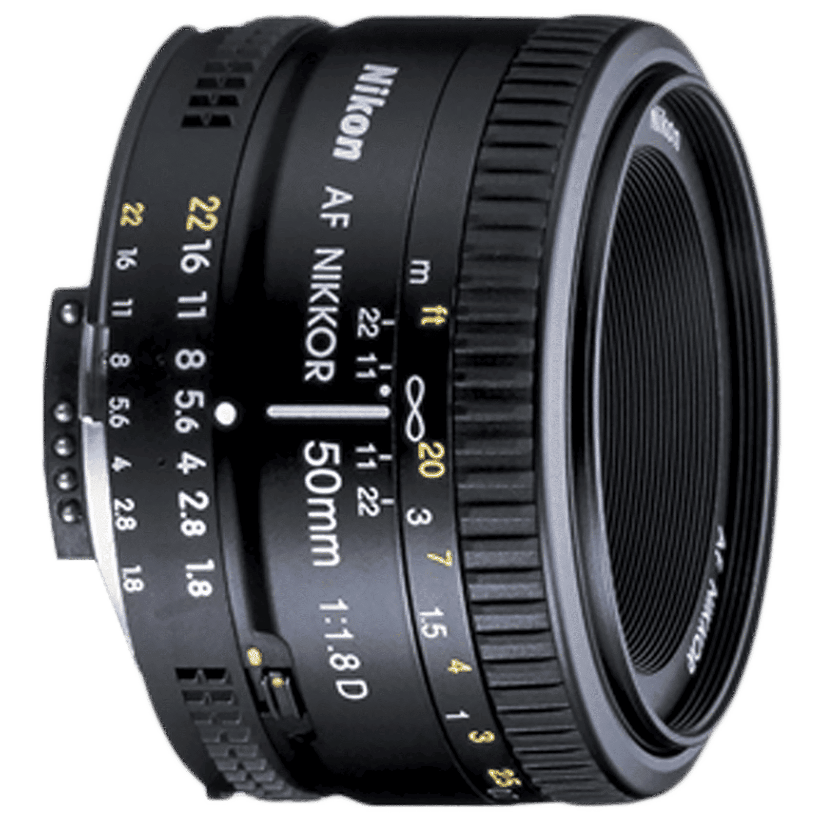 Nikon AF NIKKOR 50mm f/1.8 - f/22 Standard Prime Lens for Nikon F Mount (Manual Aperture Control) Nikon AF NIKKOR 50mm f/1.8 - f/22 Standard Prime Lens for Nikon F Mount (Manual Aperture Control)_4