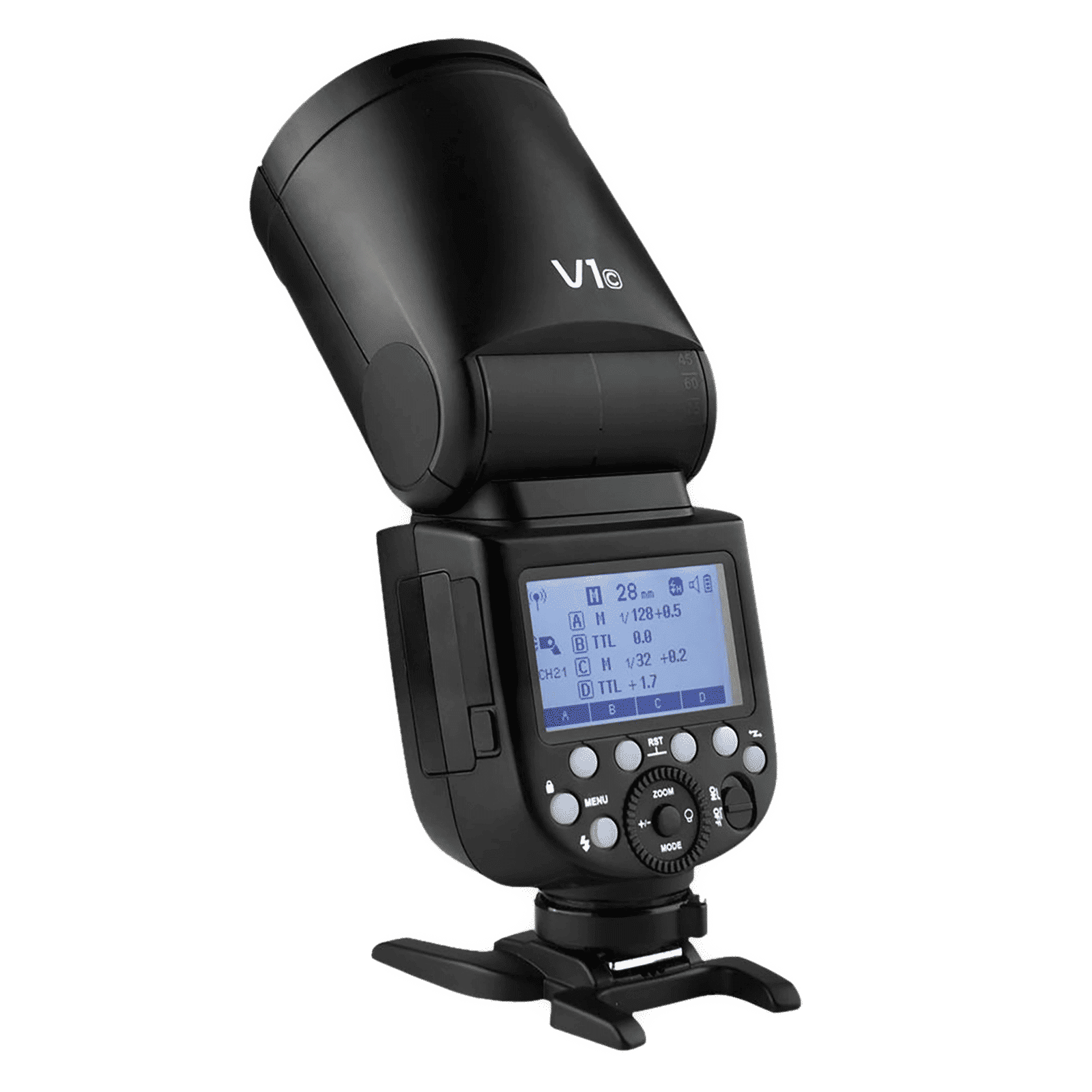 Godox V1-C Camera Flash for Canon EOS Series (Quick Lock Hot Shoe)_3