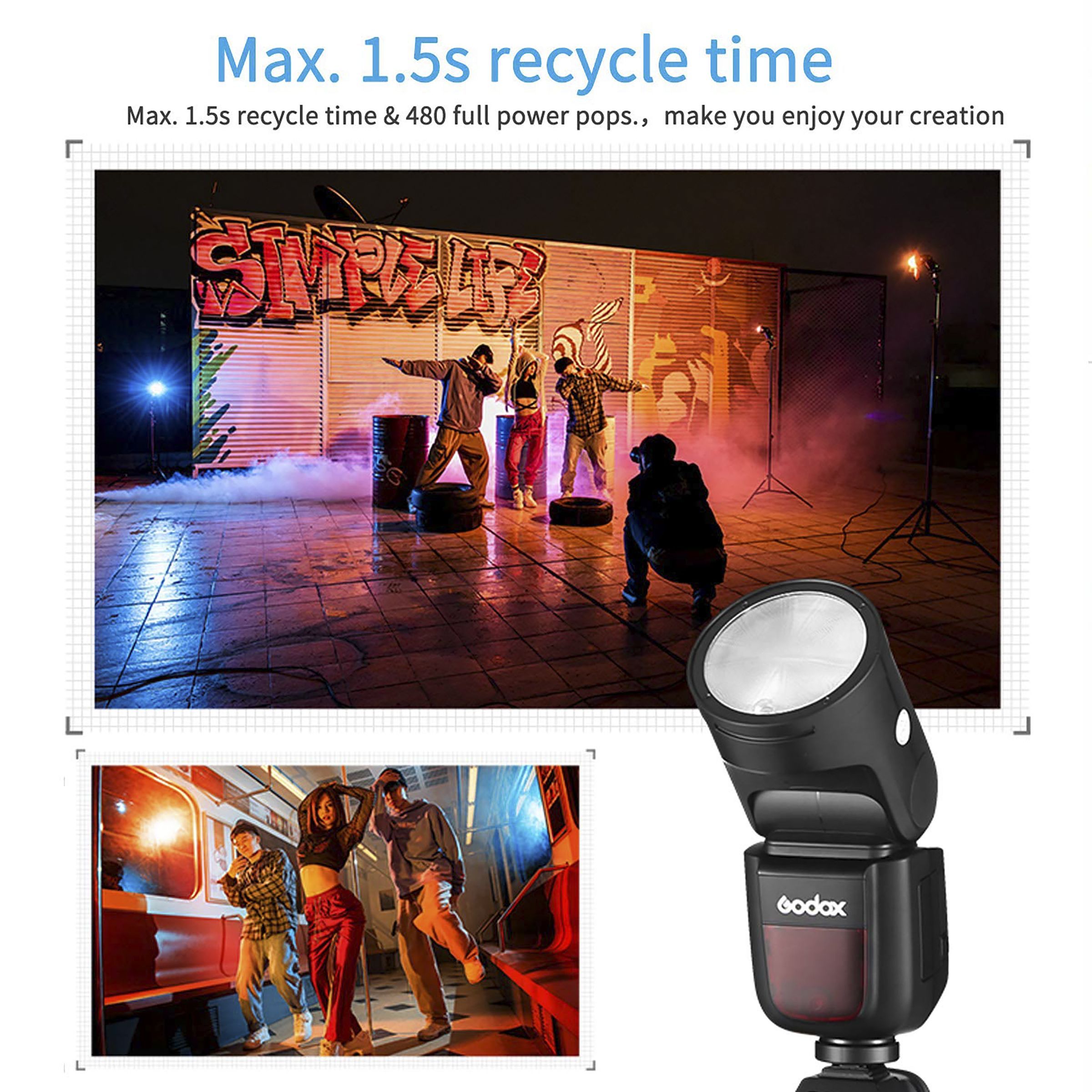 Godox V1-S Flash Speedlite for Sony (Tilt Flash Head)_9