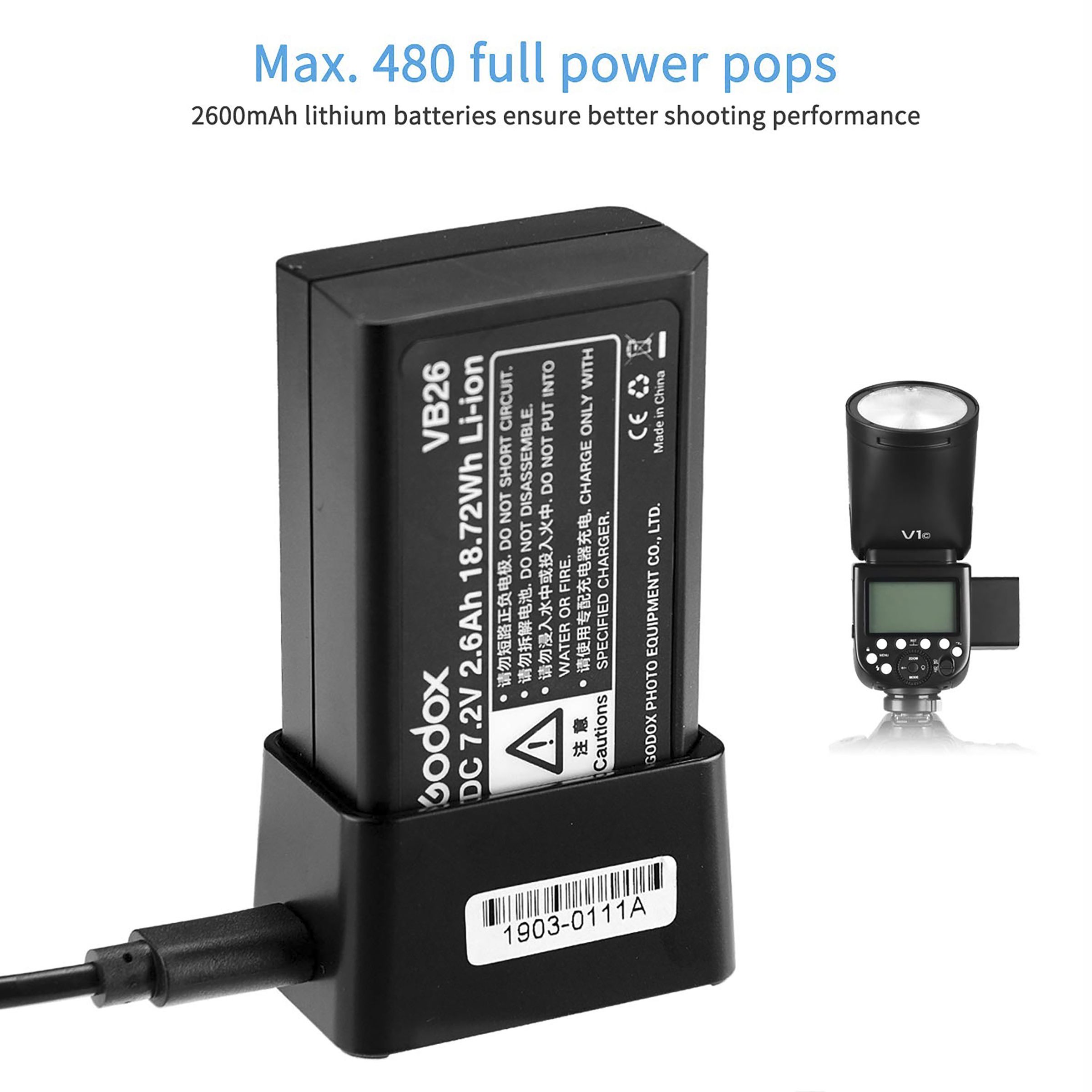 Godox V1-S Flash Speedlite for Sony (Tilt Flash Head)_11