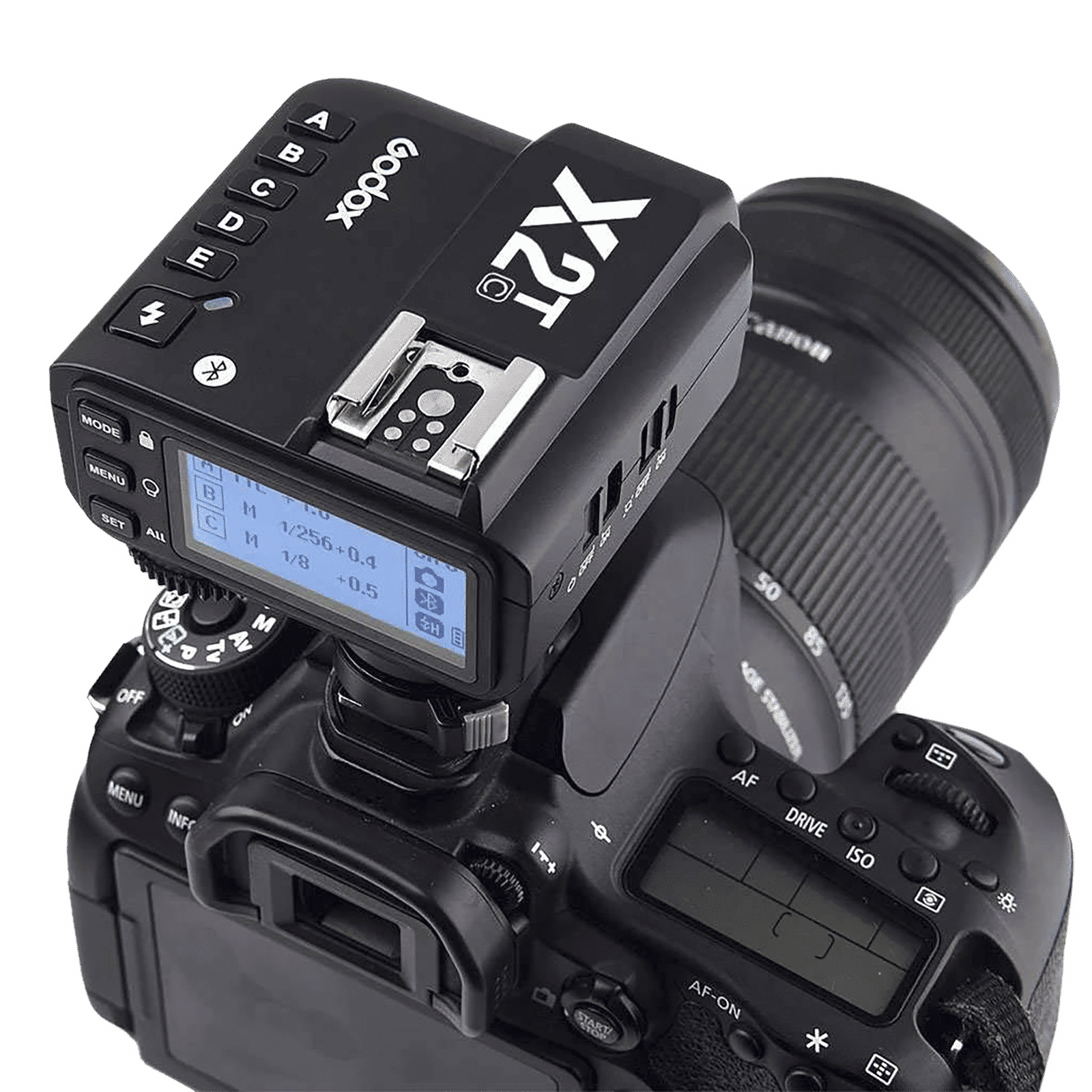 Godox X2T-C Wireless Flash Trigger for Canon EOS Series (Quick Lock Hot Shoe)_9