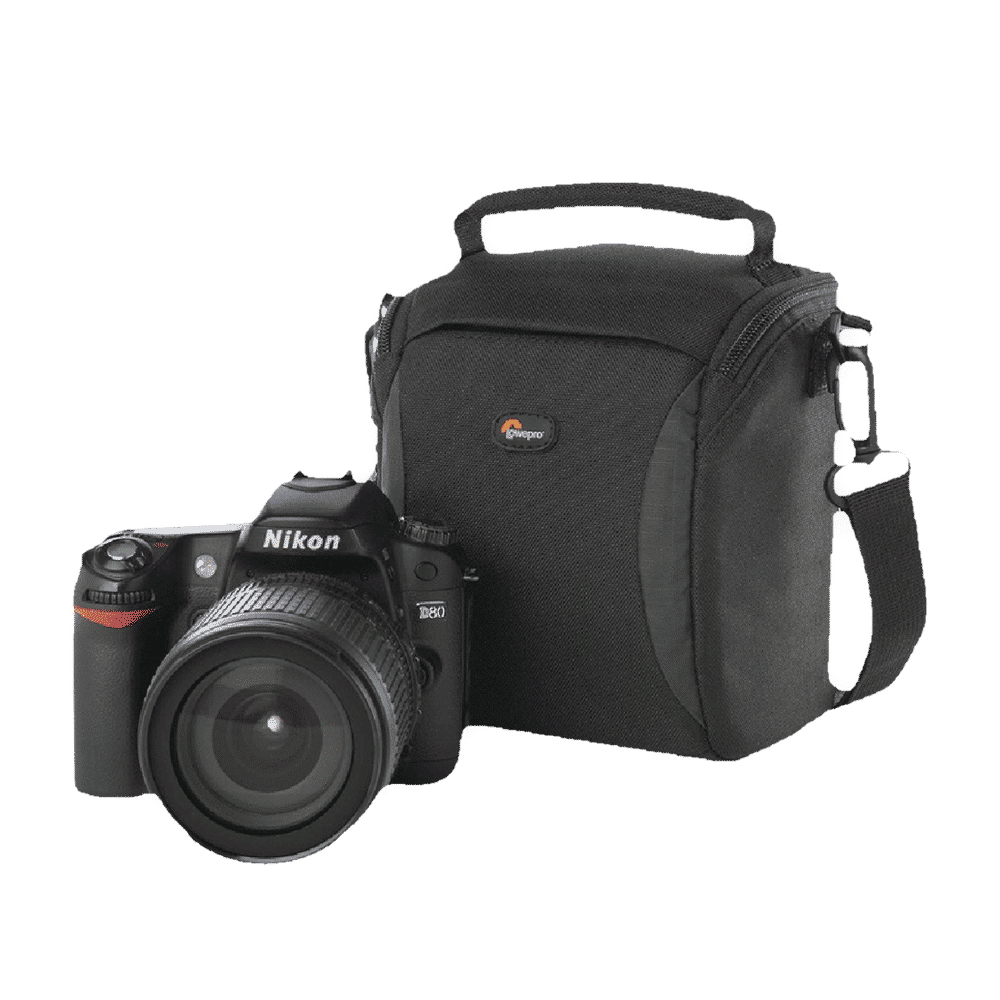 Lowepro Format 120 Shoulder Camera Bag for DSLR/Mirrorless Camera (Lightweight Weather Resistant Fabric, Black)_5