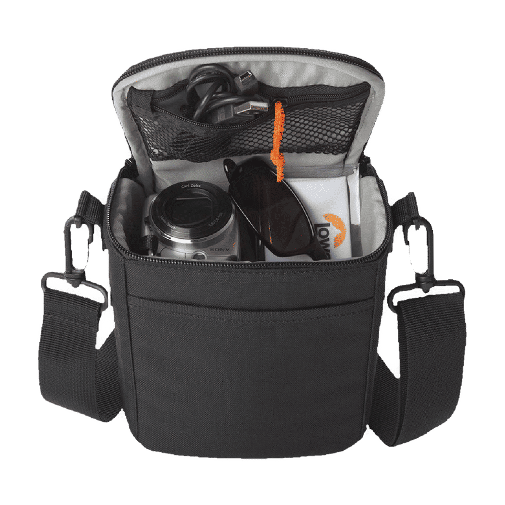 Lowepro Format 120 Shoulder Camera Bag for DSLR/Mirrorless Camera (Lightweight Weather Resistant Fabric, Black)_3