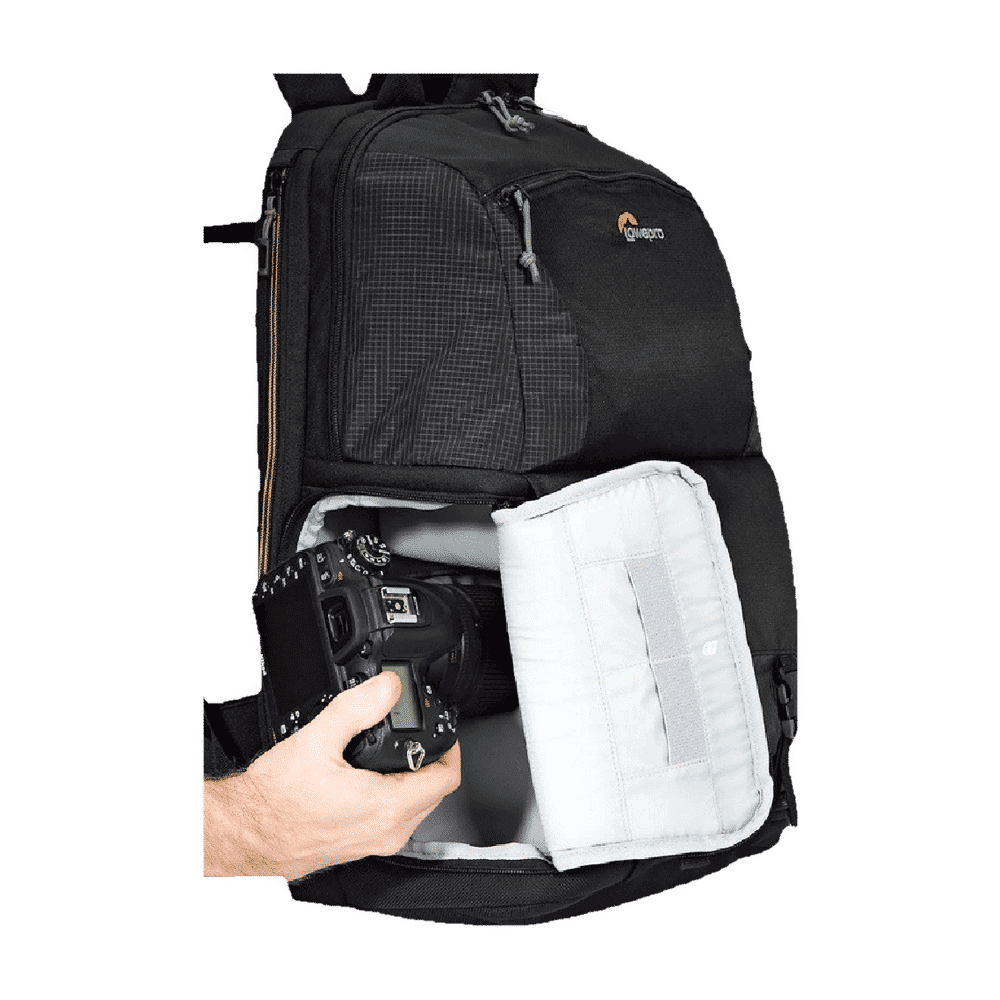 Lowepro Fastpack BP 250 AW II Water Resistant Backpack Camera Bag for DSLR/Point and Shoot Camera (Tripod Holder, Black)_8