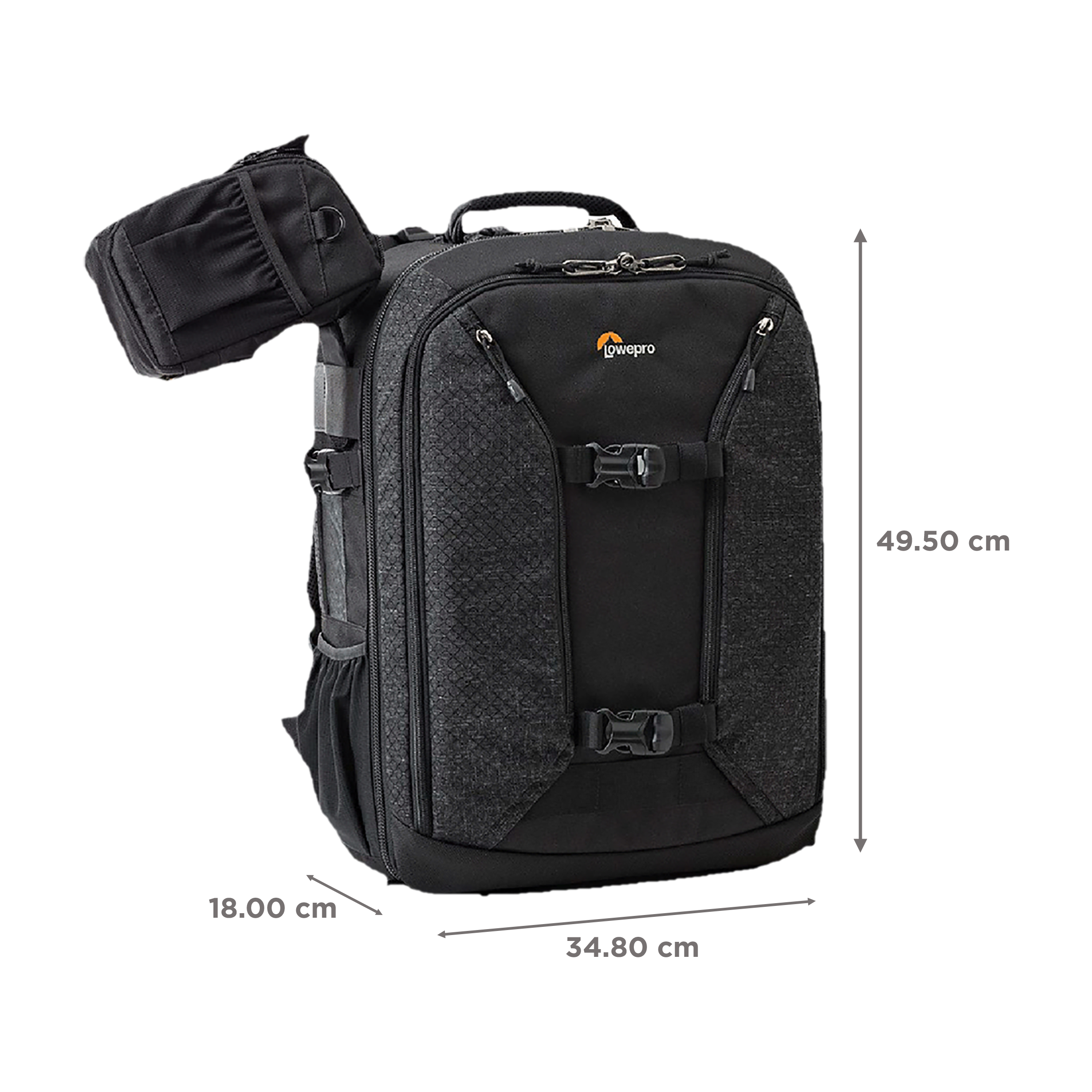 Lowepro Pro Runner BP 450 AW II Backpack Camera Bag for DSLR (Tripod Holder, Black) Lowepro Pro Runner BP 450 AW II Backpack Camera Bag for DSLR (Tripod Holder, Black)_2