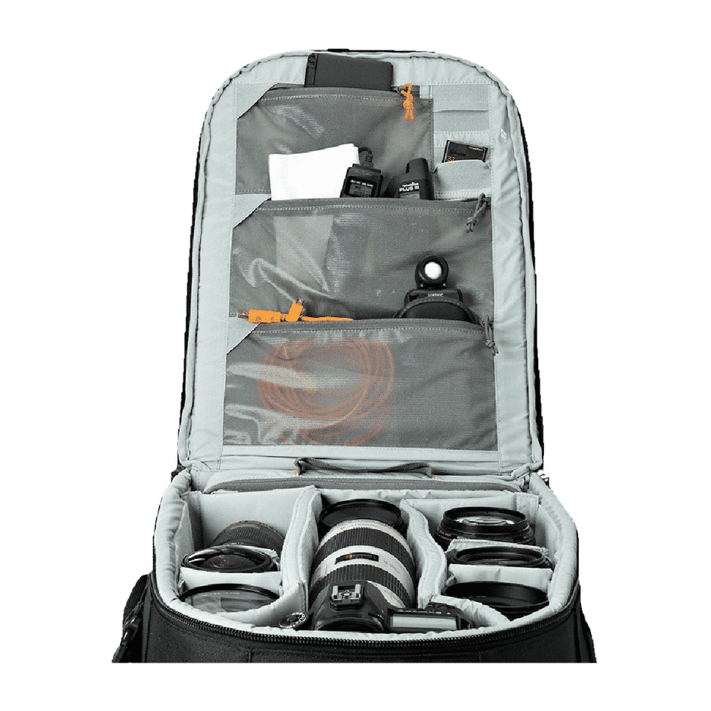 Lowepro Pro Runner BP 450 AW II Backpack Camera Bag for DSLR (Tripod Holder, Black) Lowepro Pro Runner BP 450 AW II Backpack Camera Bag for DSLR (Tripod Holder, Black)_6