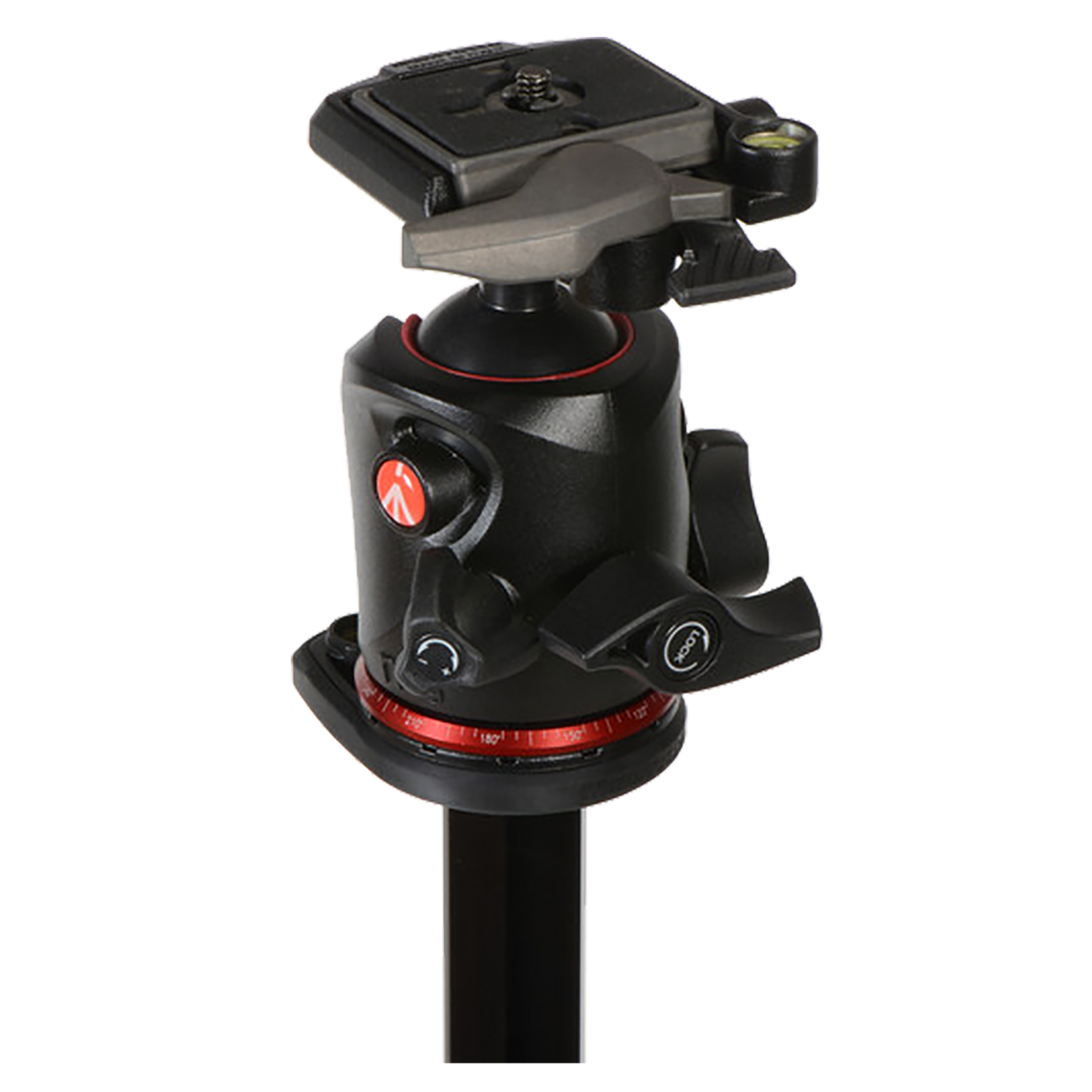 Manfrotto 55 181.5cm Adjustable Tripod for Camera (360 Degree Panoramic Rotation, Black)_5