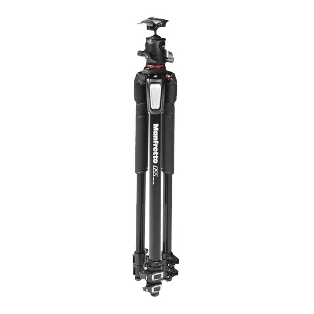Manfrotto 55 181.5cm Adjustable Tripod for Camera (360 Degree Panoramic Rotation, Black)_6
