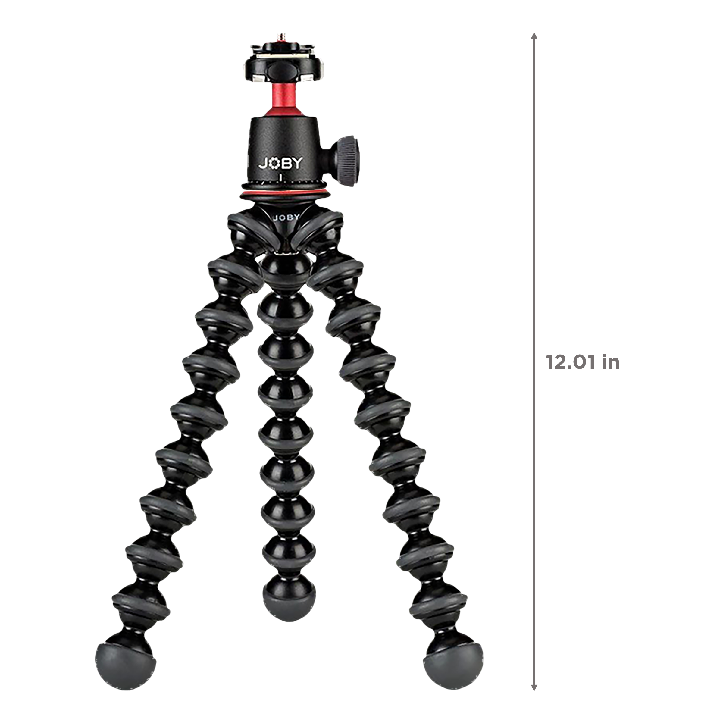 JOBY JB01507-BWW 30.5cm Adjustable Tripod for Camera (Ball Head, Black) JOBY JB01507-BWW 30.5cm Adjustable Tripod for Camera (Ball Head, Black)_3