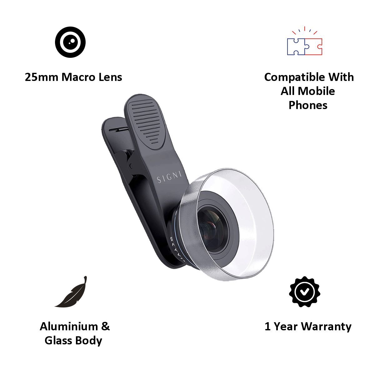 SKYVIK Signi One 25mm Macro Lens (CL-MC25, Black)_4