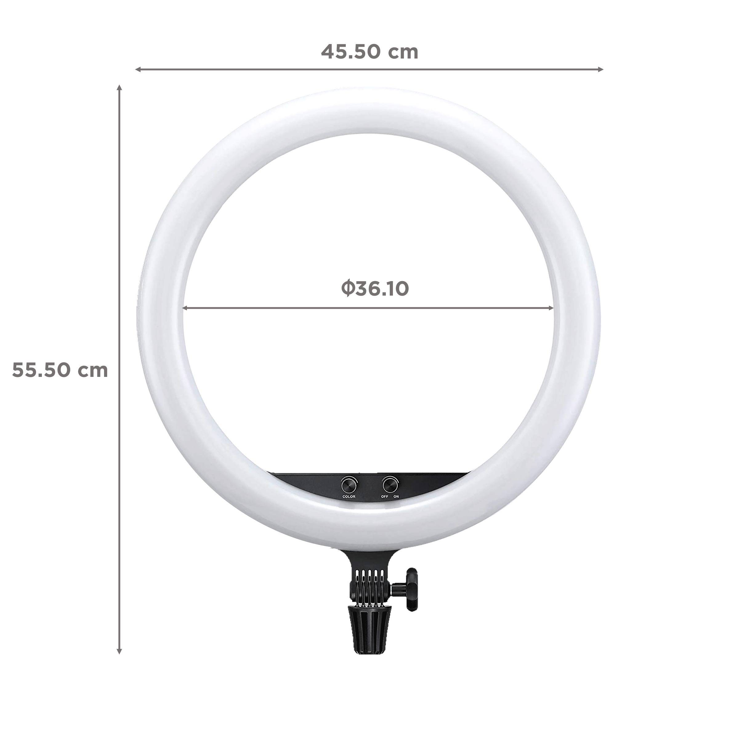 Godox LR150 Ring Light with Mobile Holder for Photography & Videography (Dimmable Lighting)_2