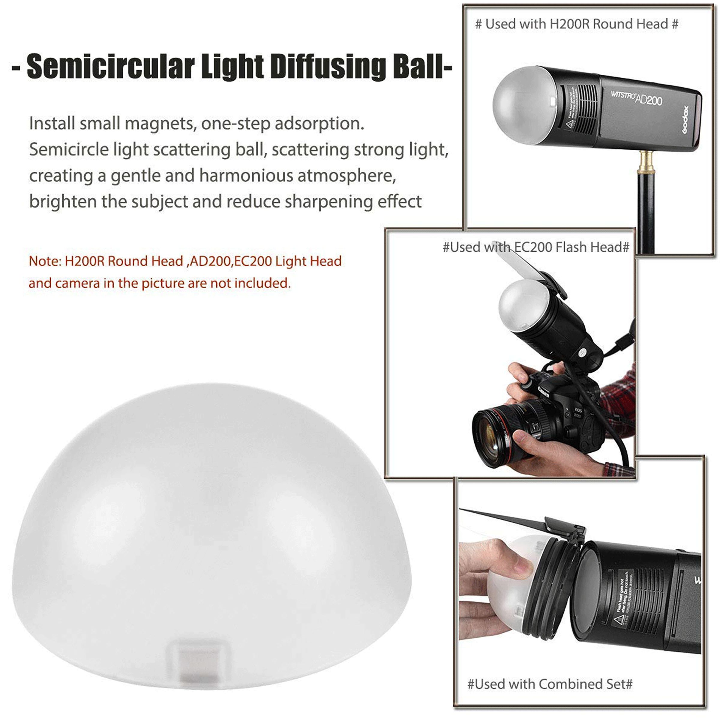 Godox AK-R1 Flash Accessory Kit (Magnetically Attached Modifiers) Godox AK-R1 Flash Accessory Kit (Magnetically Attached Modifiers)_5