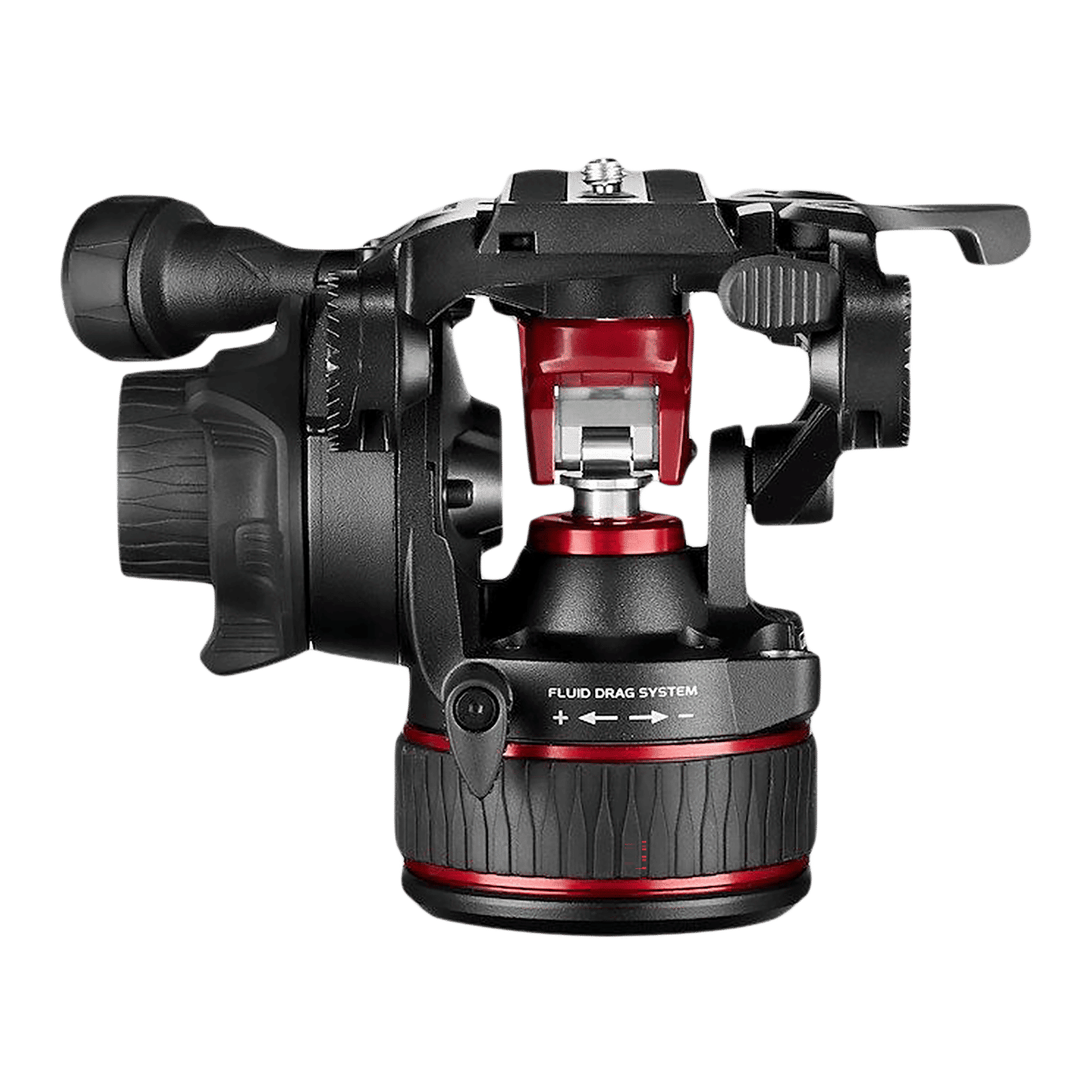 Manfrotto Nitrotech 608 Tripod Mount for Camera (360 Degree Rotation, Black)_1