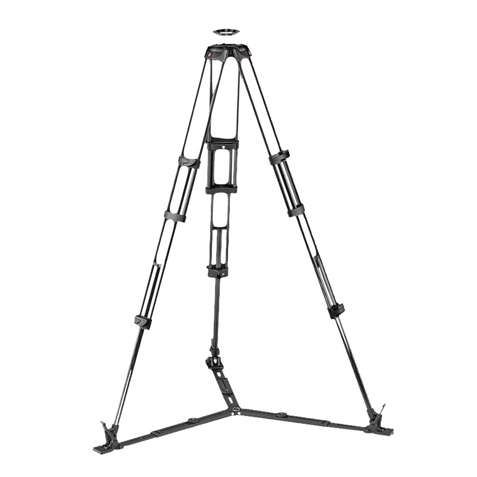 Manfrotto MVTTWINGC 158cm Adjustable Tripod for Camera (Twin Spiked Feet, Black)_1