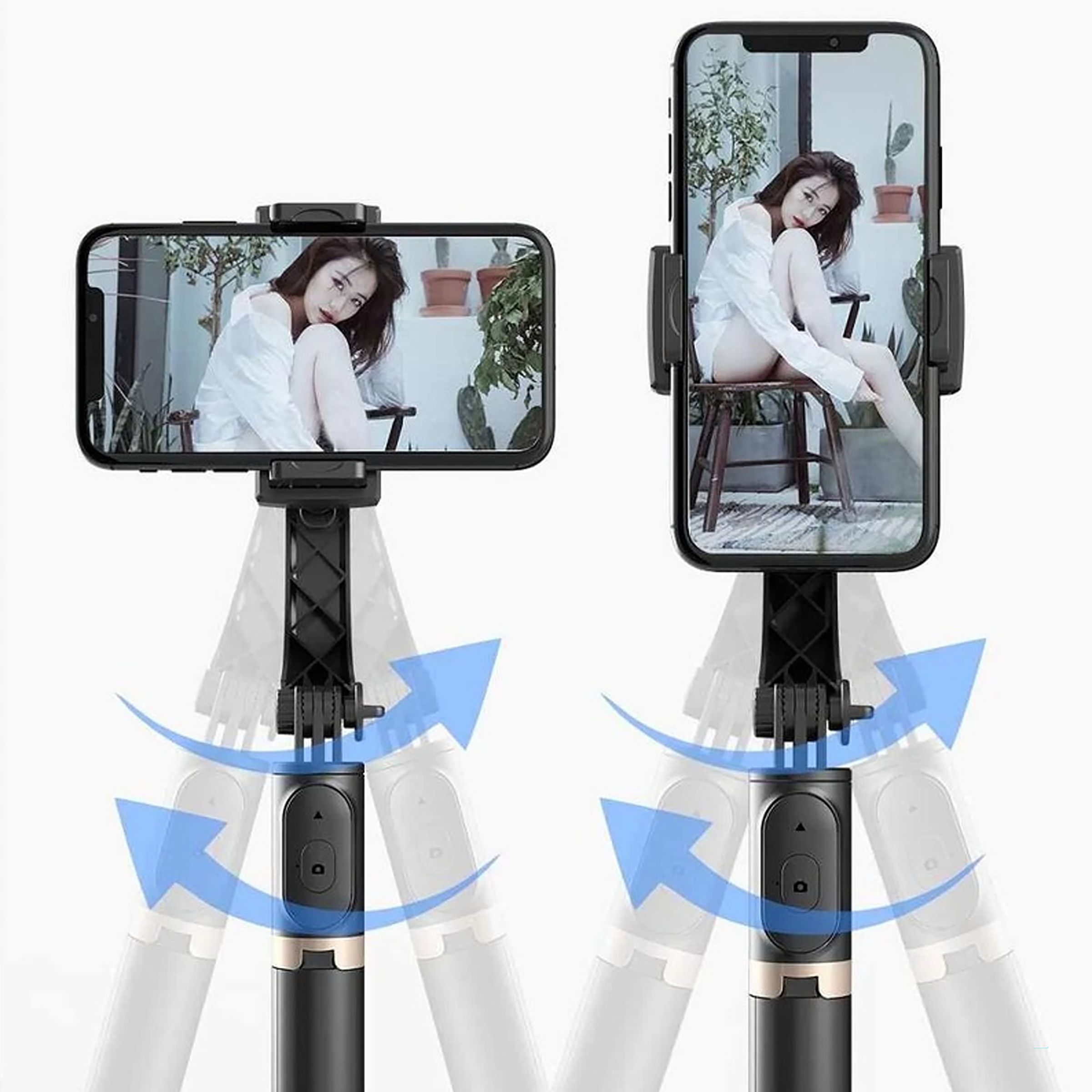 Dr. Vaku Adjustable Selfie Stick with Tripod for Mobile with Remote (2 in 1, Black)_6