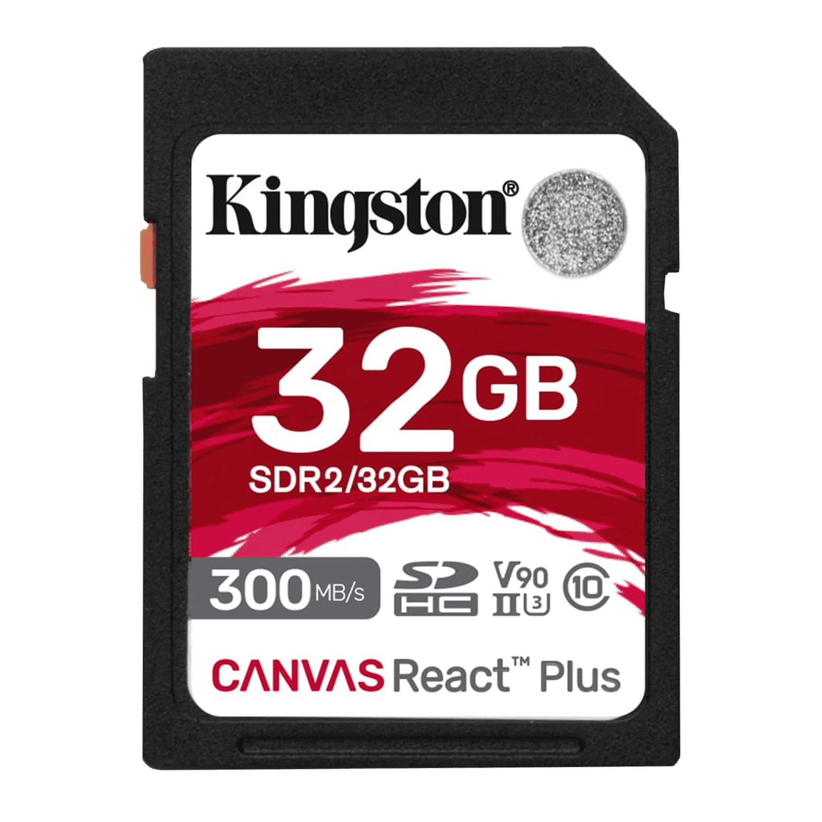 Kingston Canvas React Plus SDHC 32GB Class 10, Class 3, Class 90 300MB/s Memory Card Kingston Canvas React Plus SDHC 32GB Class 10, Class 3, Class 90 300MB/s Memory Card_1