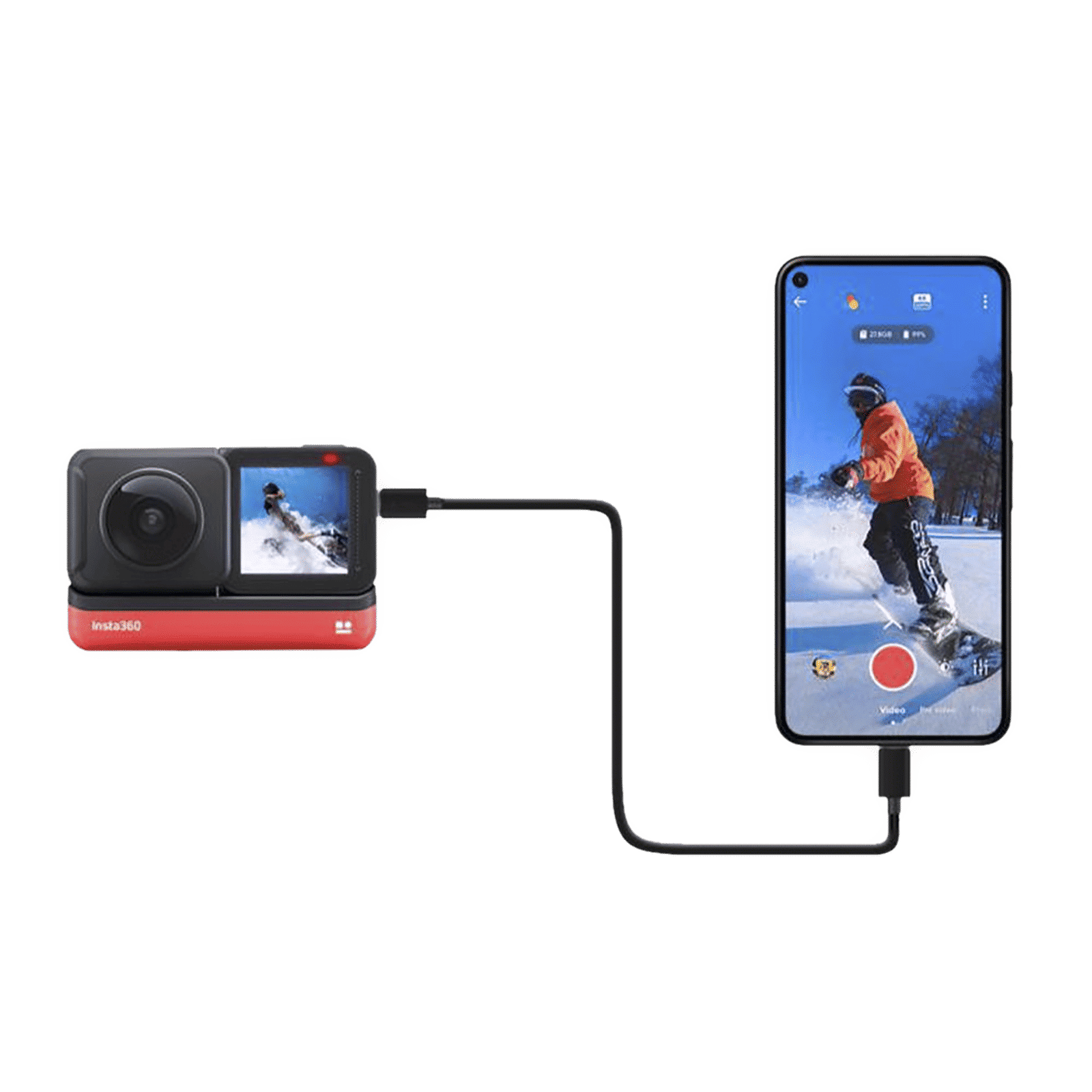 Insta360 IN.00000001.01 Fast Camera Battery Charger for One R (Waterproof)_6