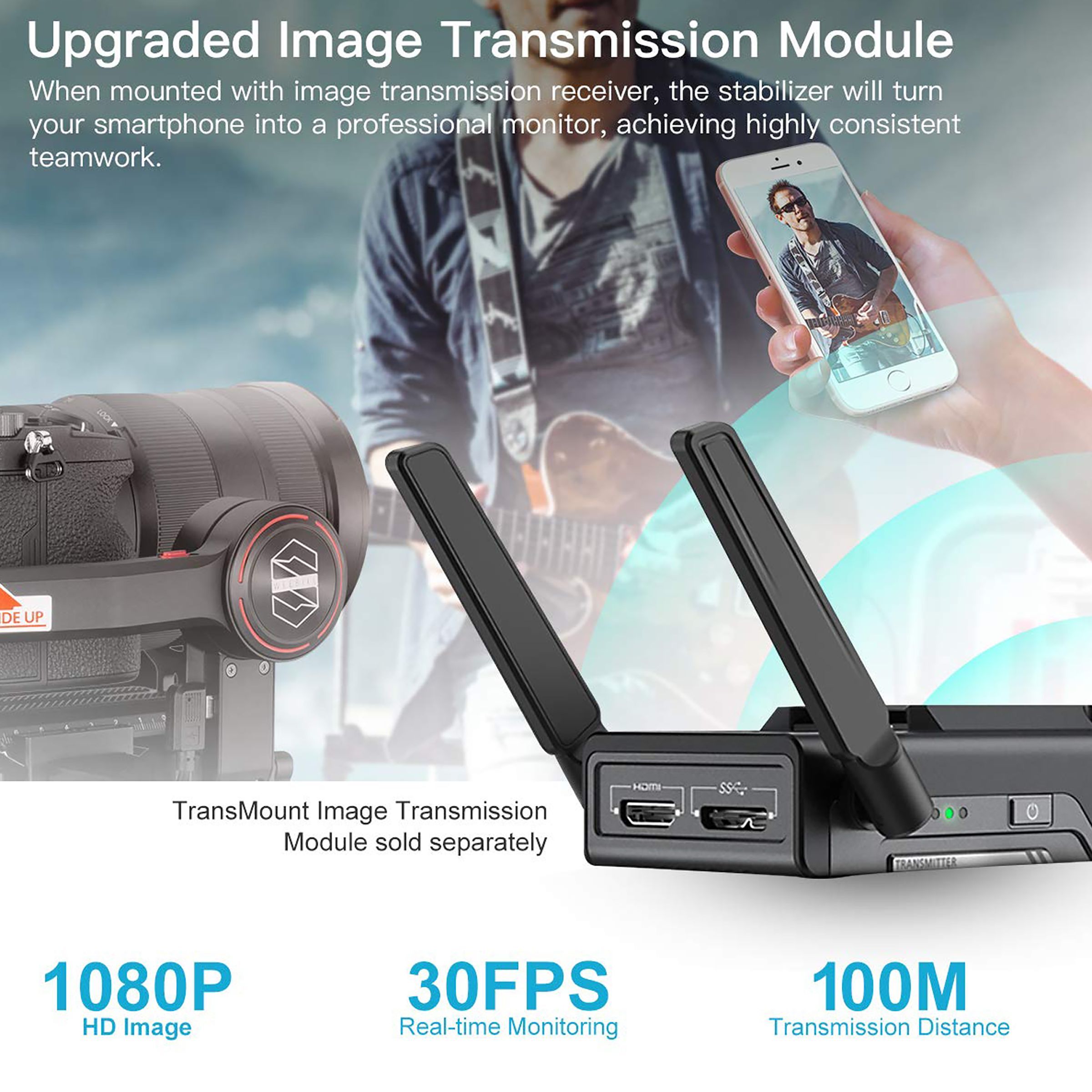 Zhiyun Weebill S 3-Axis Gimbal for Camera (314 Degree Controlled Rotation, Black)_8