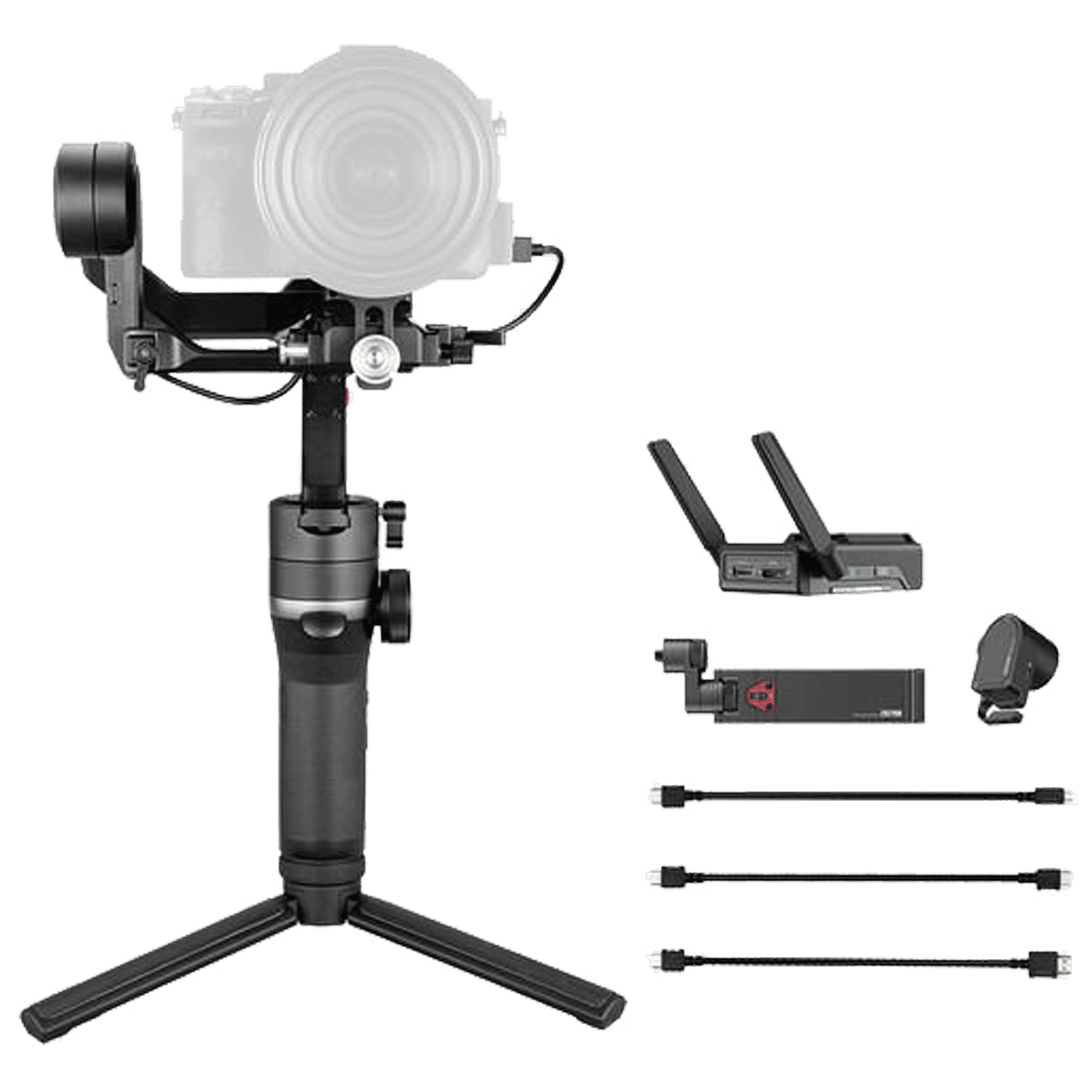 Zhiyun Weebill-S Image Transmission Pro 3-Axis Gimble for Camera (ViaTouch 2.0 Control System, Black) Zhiyun Weebill-S Image Transmission Pro 3-Axis Gimble for Camera (ViaTouch 2.0 Control System, Black)_1