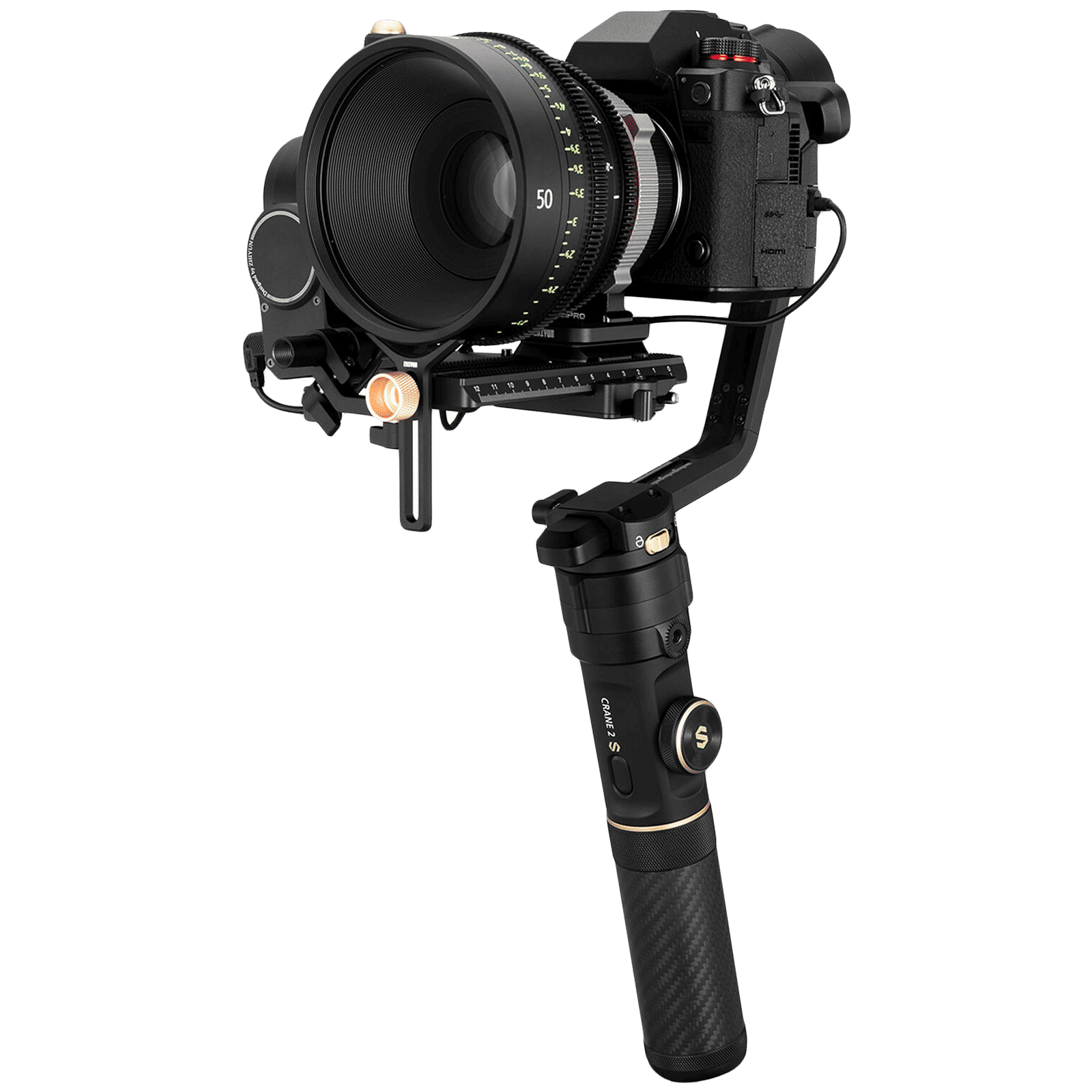 Zhiyun Crane 2S 3-Axis Gimble for Camera (Digital Focus Control, Black) Zhiyun Crane 2S 3-Axis Gimble for Camera (Digital Focus Control, Black)_7